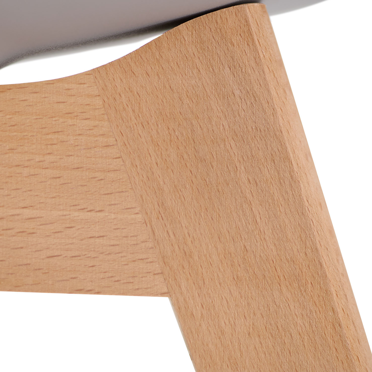 Küchenstuhl Weiß Schwarz Grau 1 - 6 Stühle Esszimmer Holz modern Kunststoff Esszimmerstühle Schalenstuhl