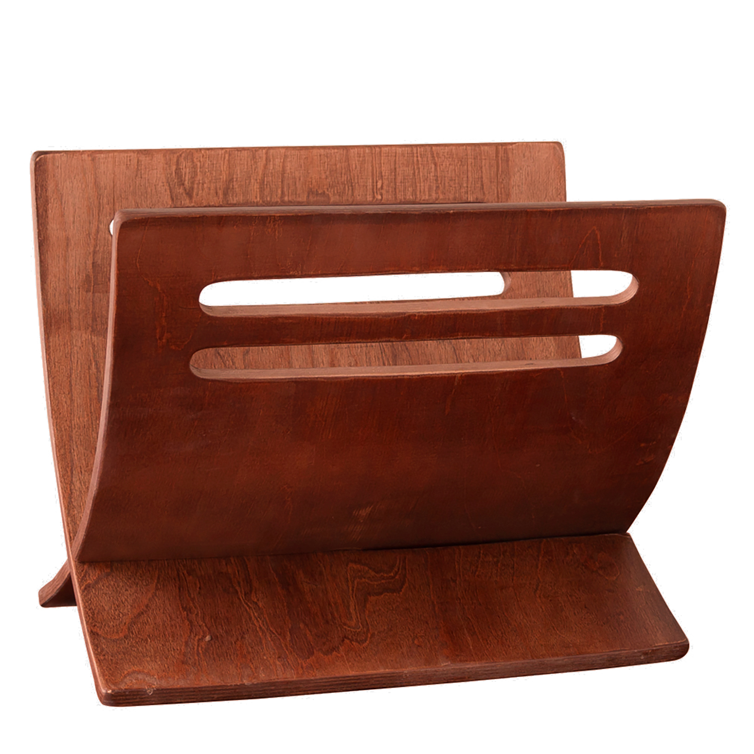 Newspaper Rack magazine holder brown
