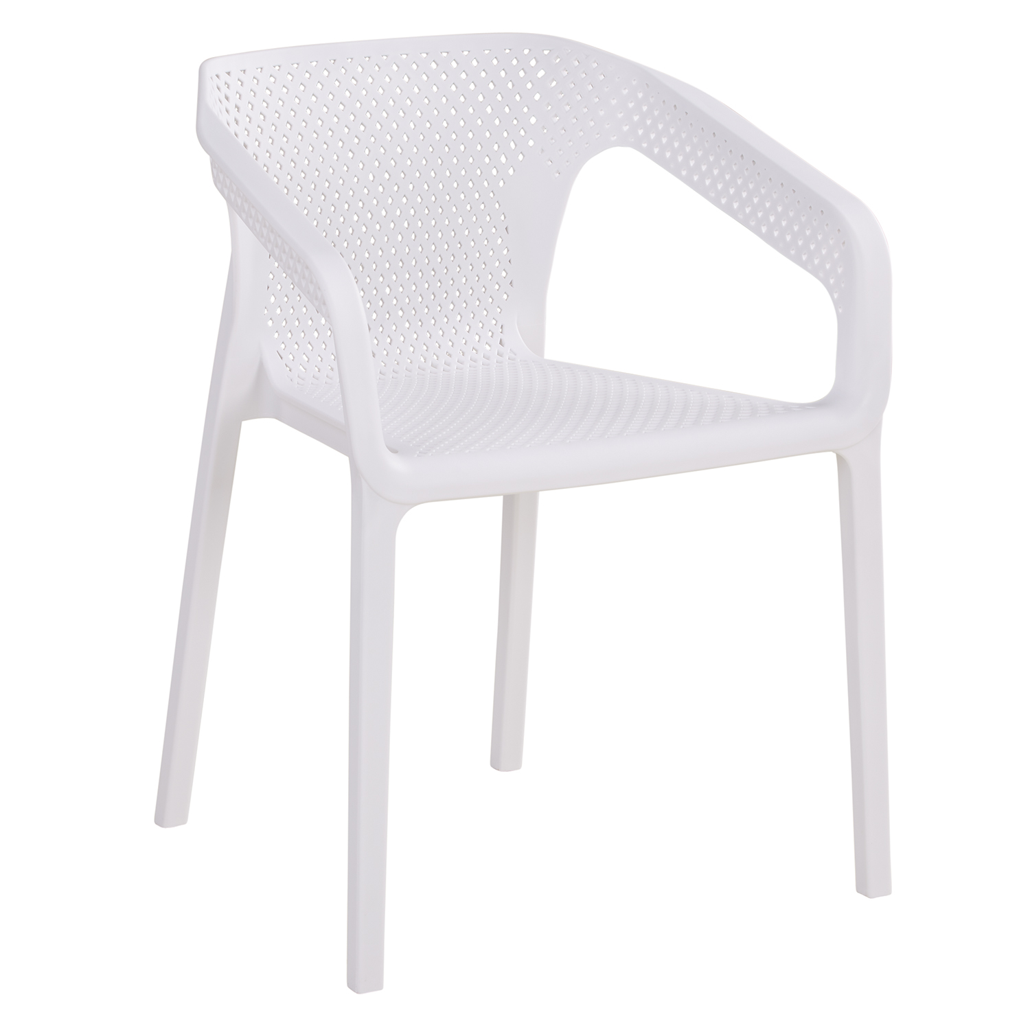 Garden furniture set Garden table and 2 chairs Bistro set White Outdoor table and chairs Lounge chair Patio set