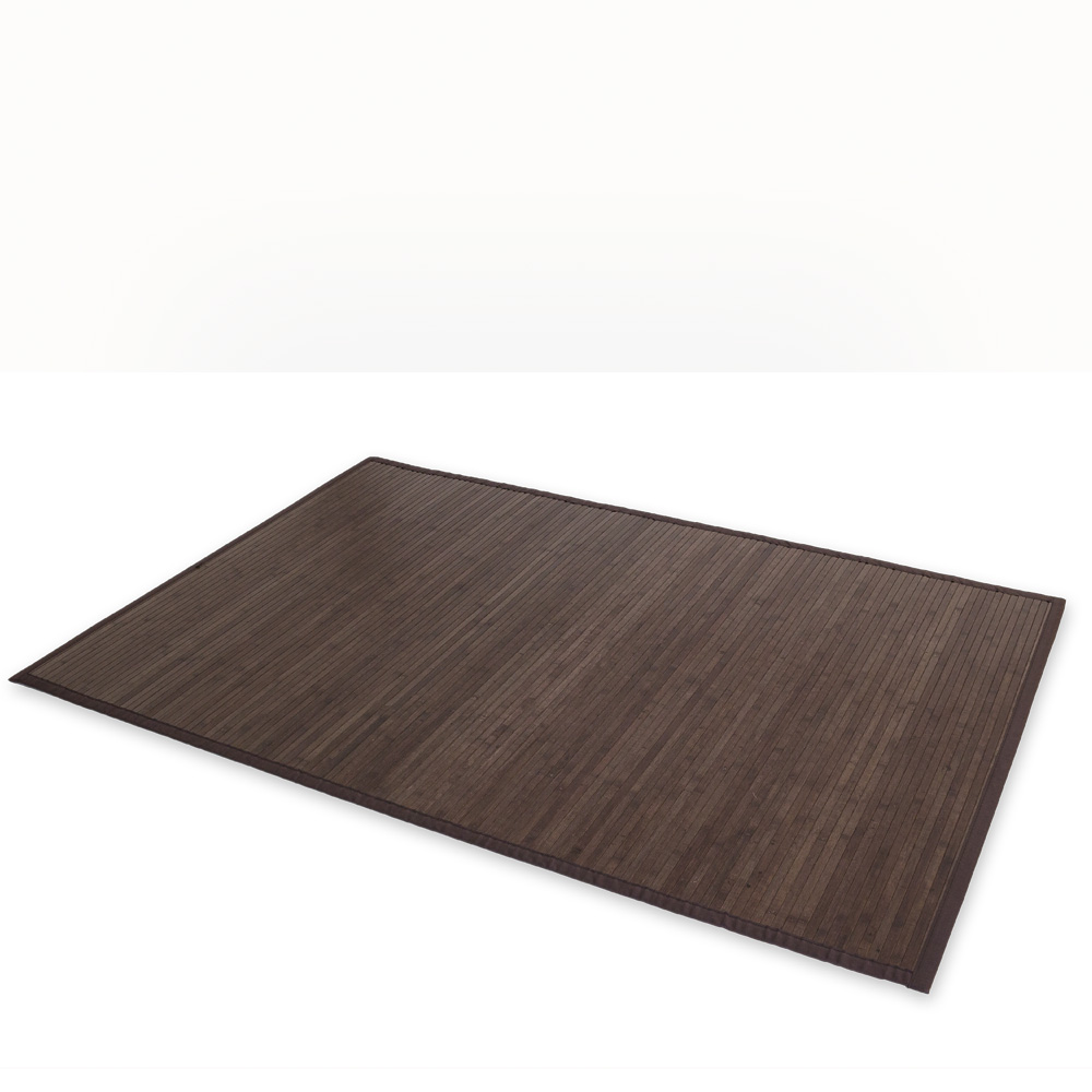 Bamboo carpet Rug 60x300 darkbrown