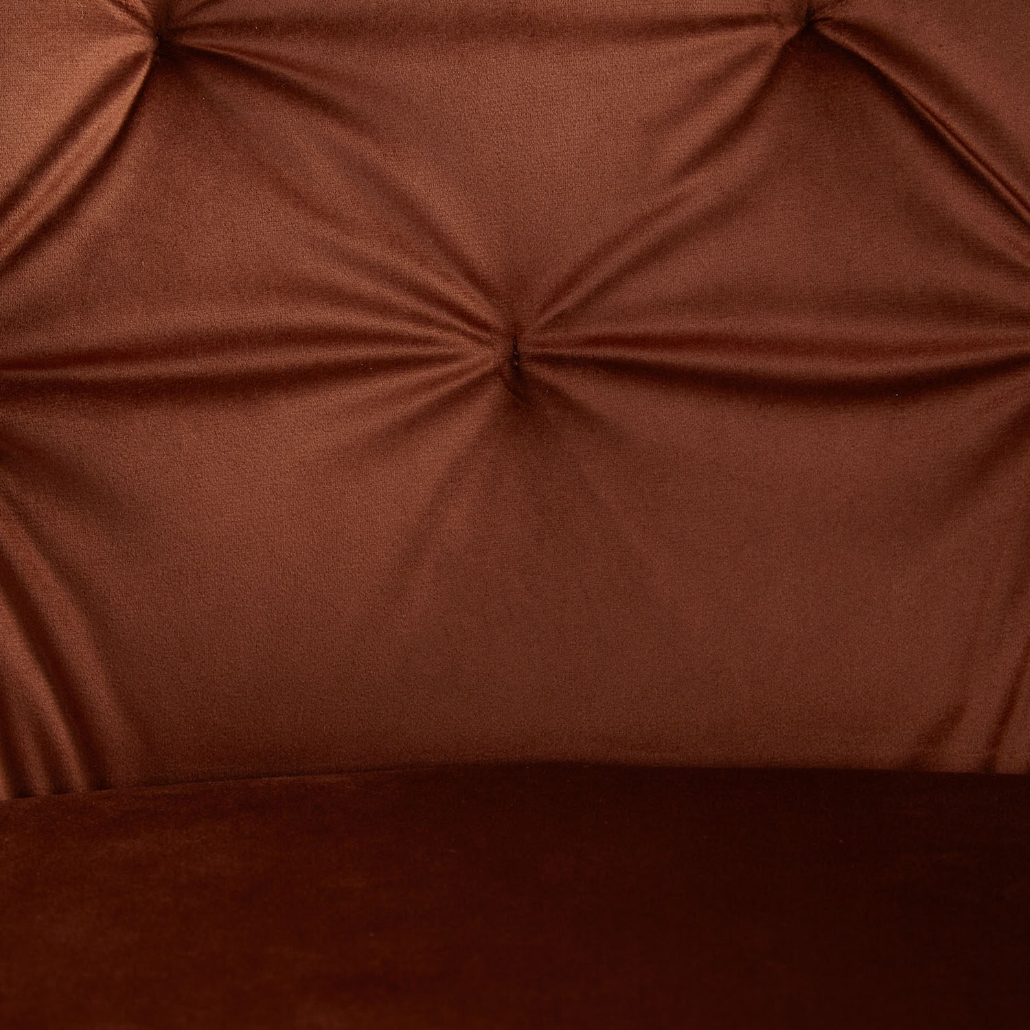 Upholstered Chair Velvet Brown | Set of 4 | with Armrests | Kitchen Dining Room Office