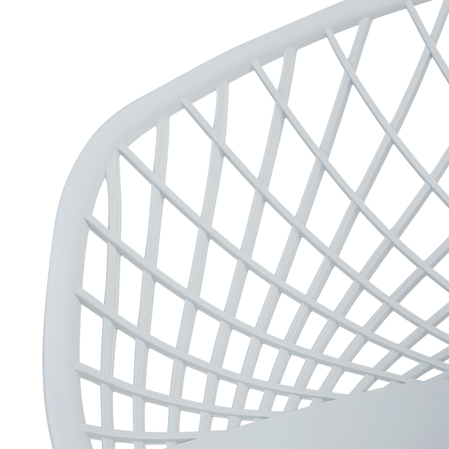 Set of 6 Garden chair with armrests Camping chairs Grey Garden armchairs Outdoor chairs Plastic Egg chair Indoor chairs Kitchen chairs