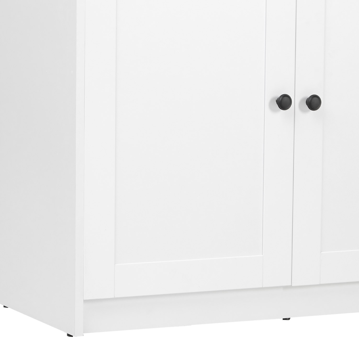 Chest of Drawers Sideboard Oak Matt White Wood Solid Cupboard Highboard