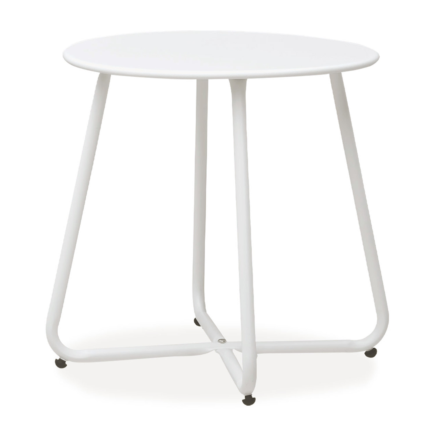 Garden furniture set Garden table and 2 chairs Bistro set White Outdoor table and chairs Lounge chair Patio set