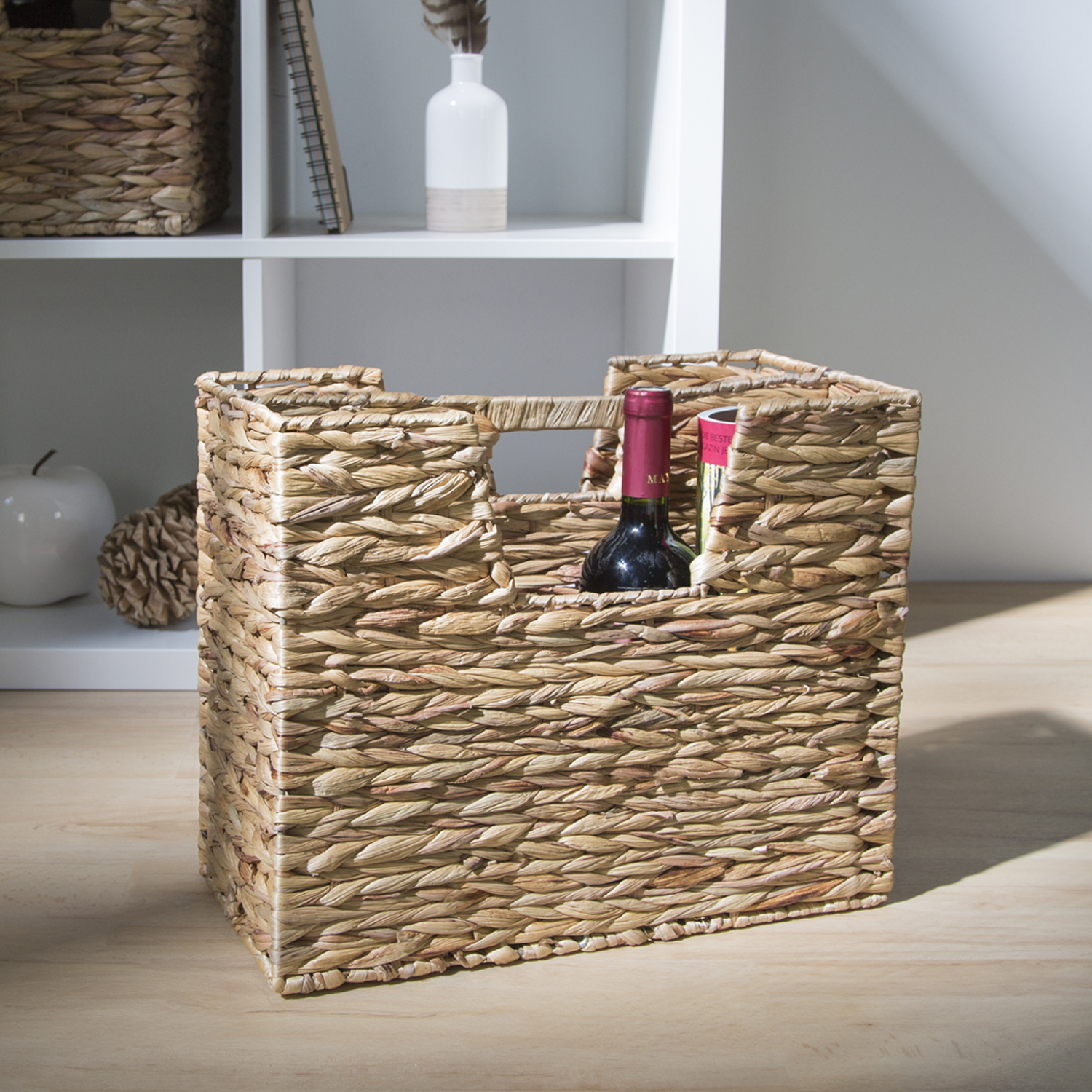 Newspaper stand magazine holder Sea Grass