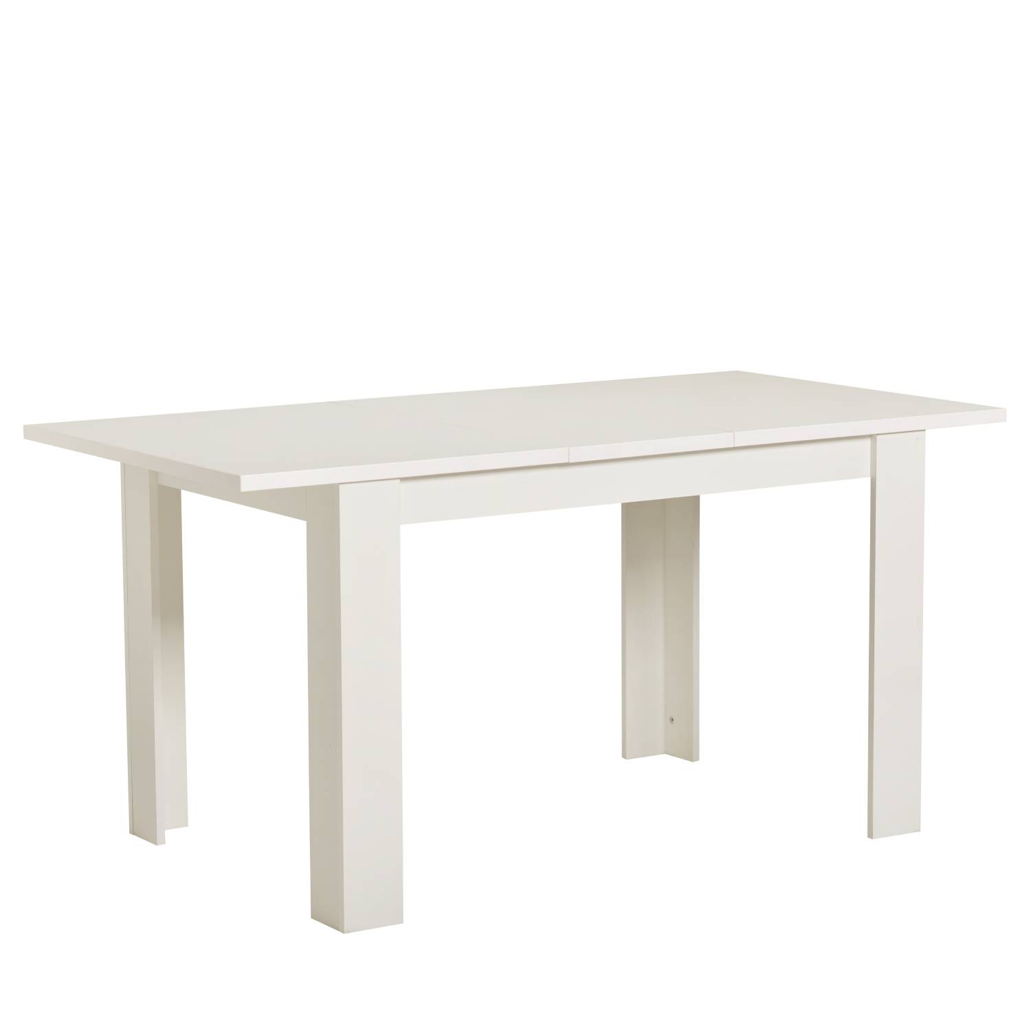 Table de salle à manger Blanc Naturel 80x80 120x80 cm Table de cuisine en bois Chêne massif