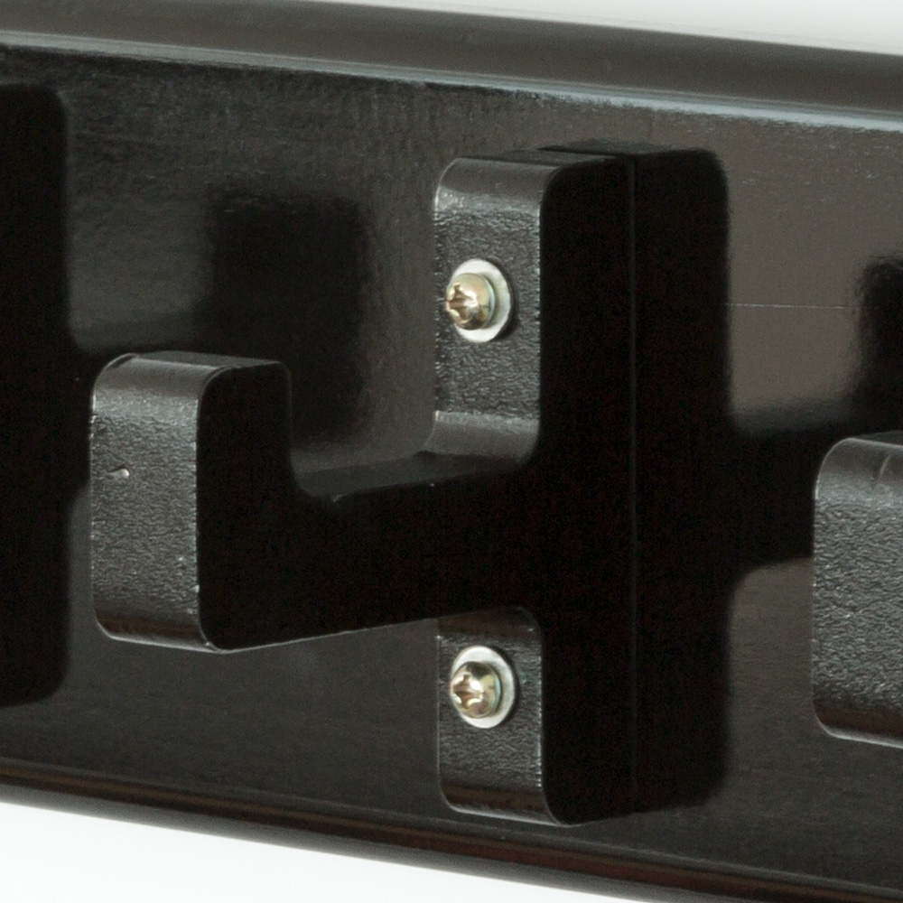 Key board, key box, wall hooks, coat hooks, wardrobe black
