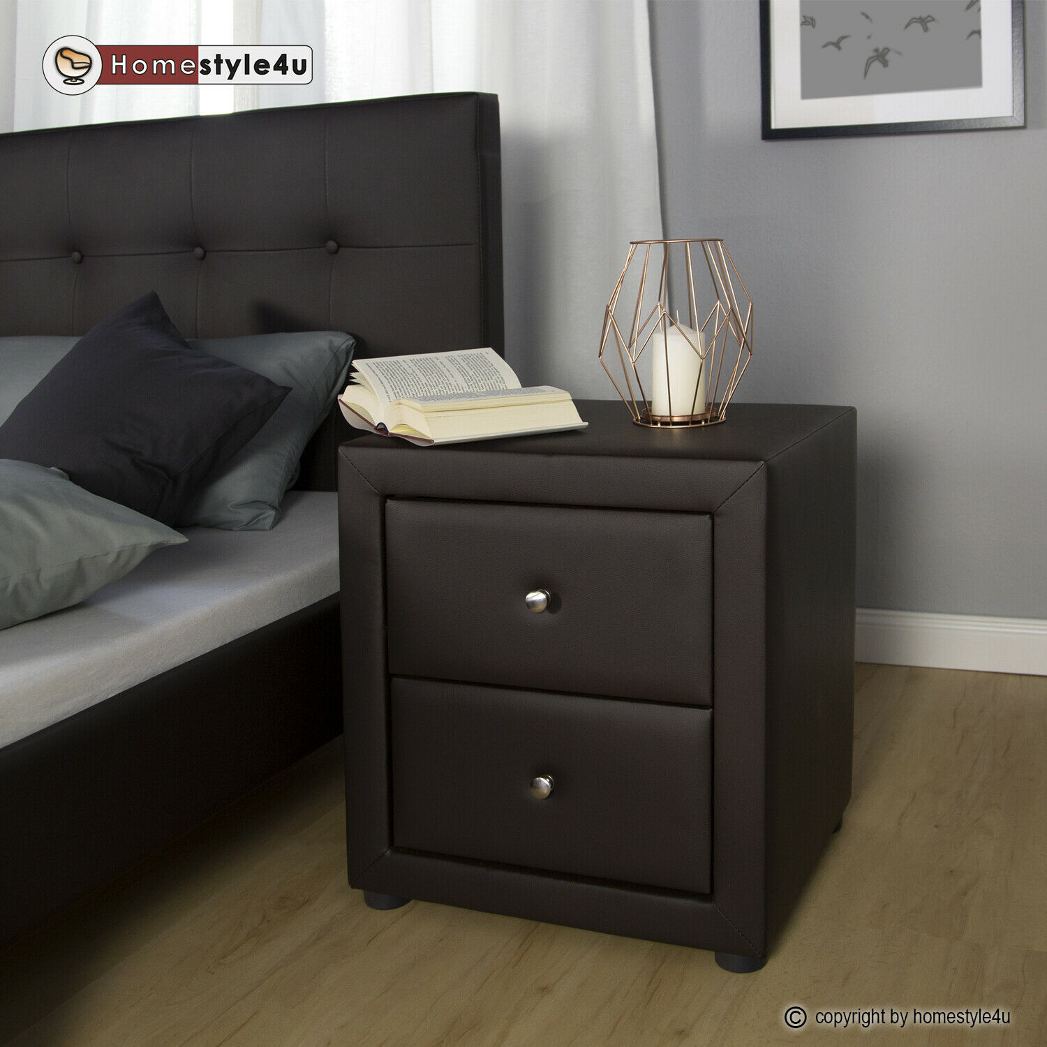 Bedside night table bedroom brown night dresser side table Bedside night table bedroom brown night dresser side table