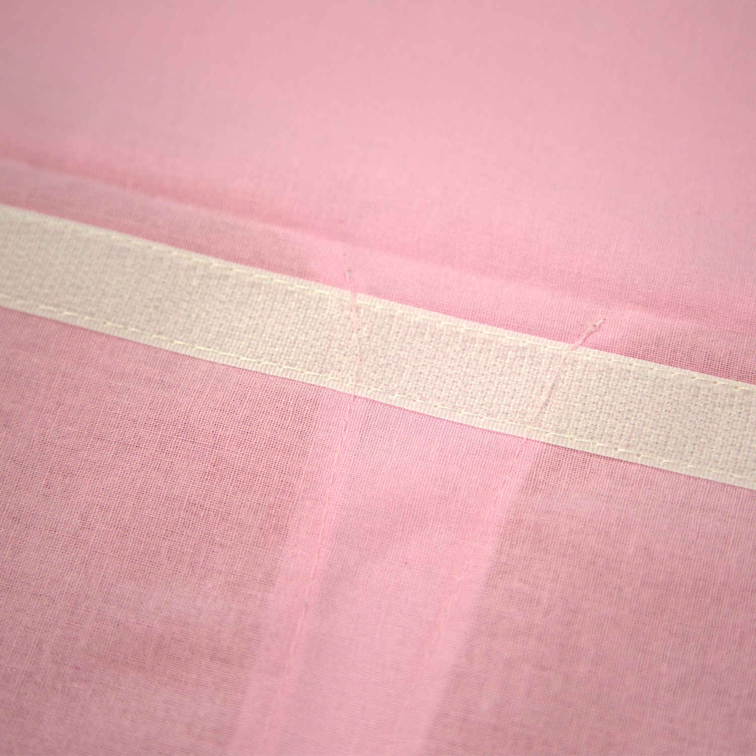Bed Bag Fabric Bag for Loft Beds Cot Pink Rose Cotton