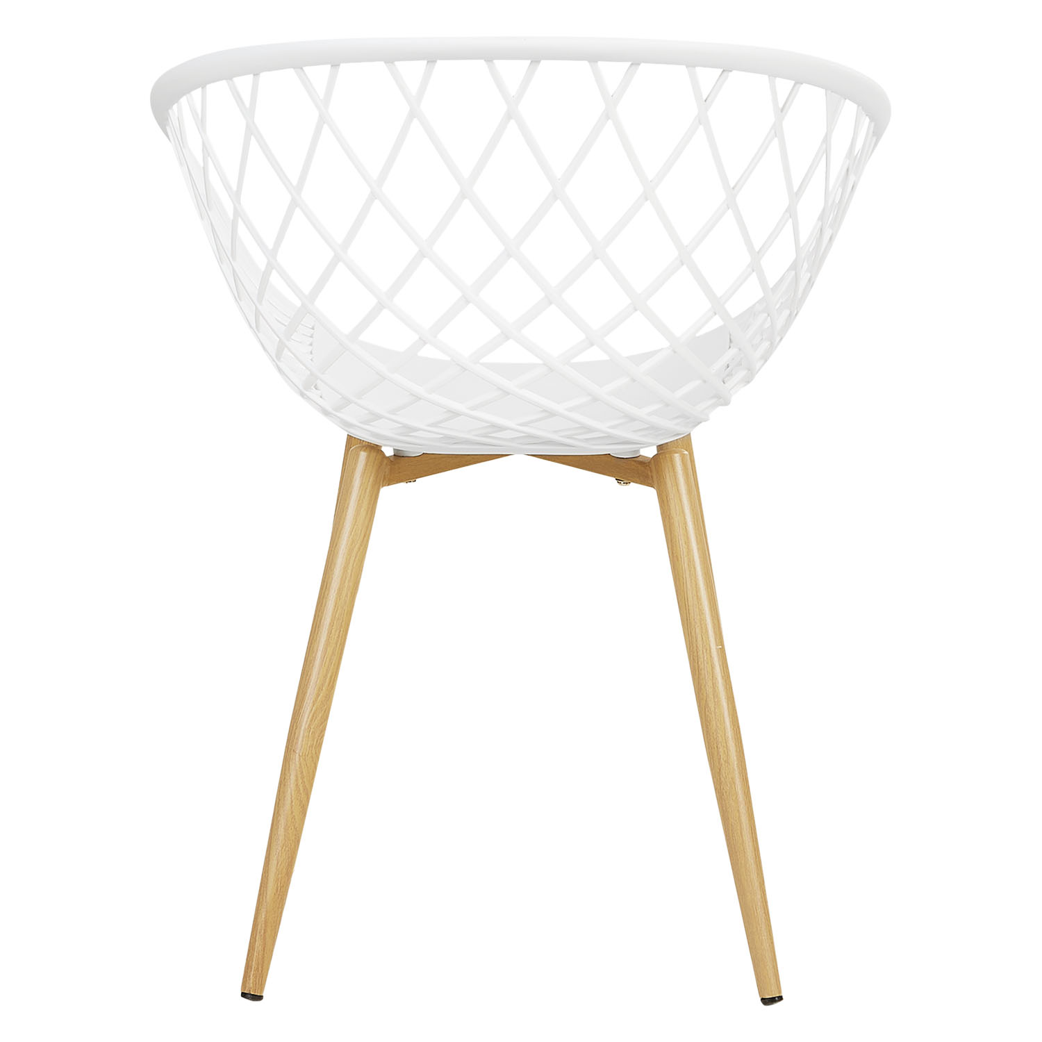 Set of 6 Garden chair with armrests Camping chairs White Garden armchairs Outdoor chairs Plastic Egg chair Indoor chairs Kitchen chairs