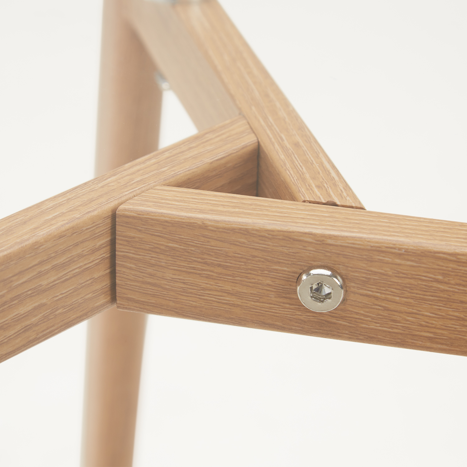 Round Coffee table Side table Set of 2 Living room tables Glass Cocktail table Small table