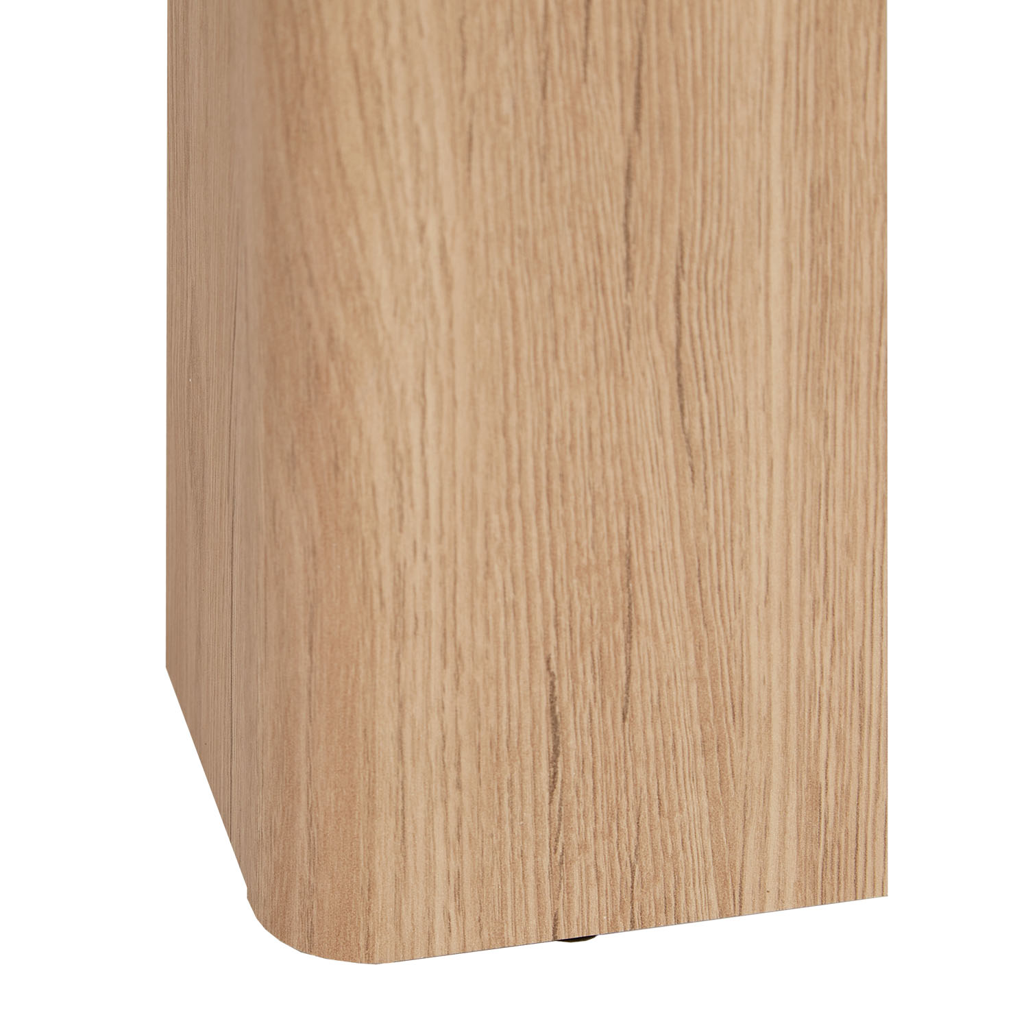 Modern Dining Table Round Kitchen Table Ø 106 cm Wooden Table Oak 4 Seater