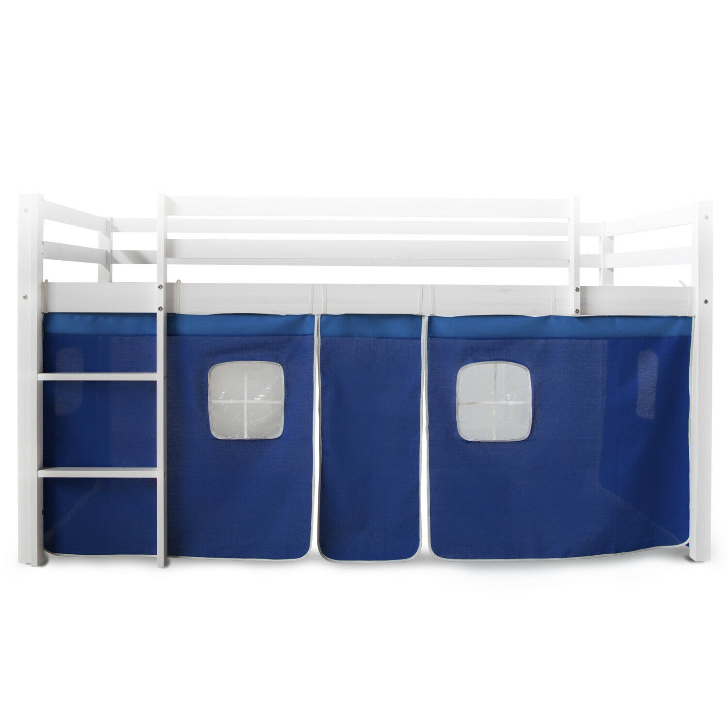 Childrens Bed Curtain Bunk Bed Cabin Bed Accessories Blue