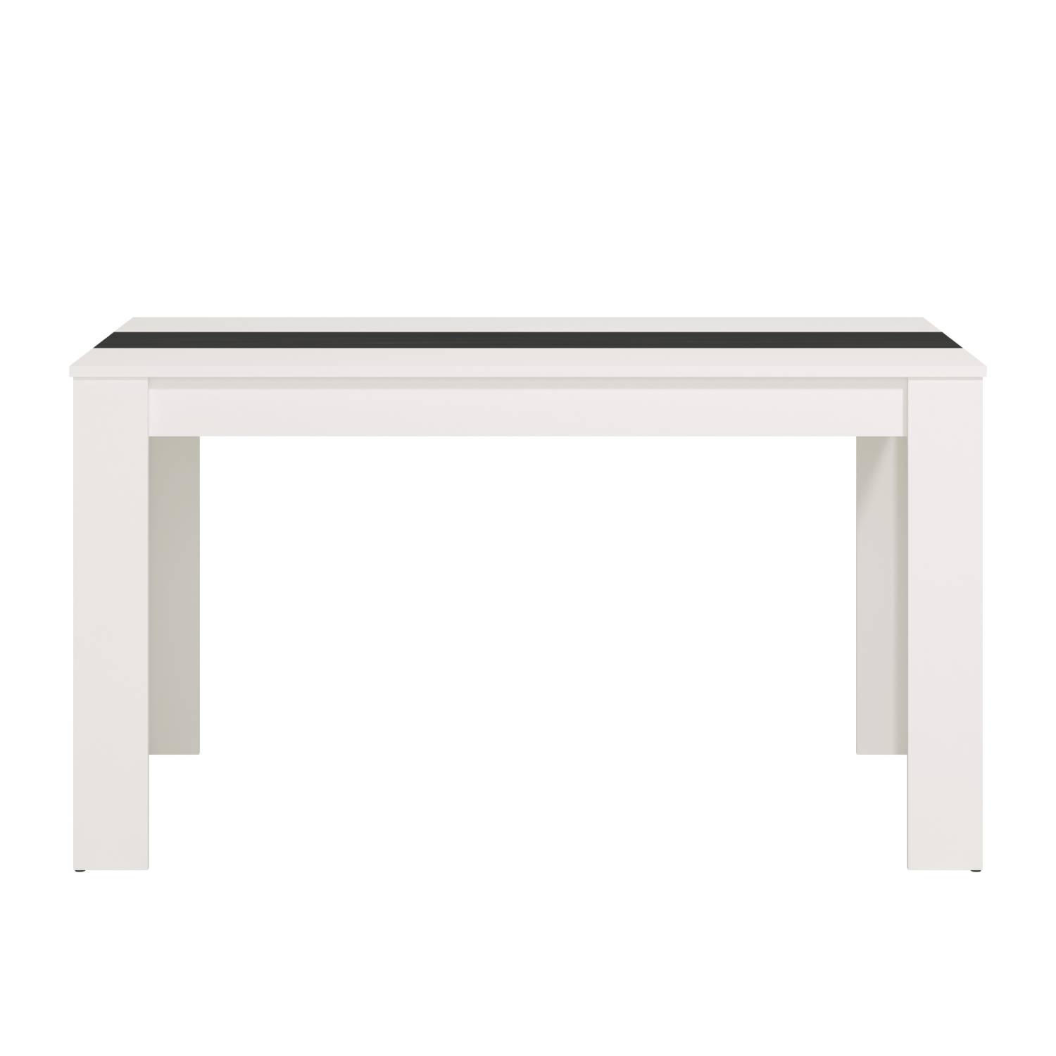Dining Table Wooden Kitchen Table Several Colours 135x80 cm Wood Solid
