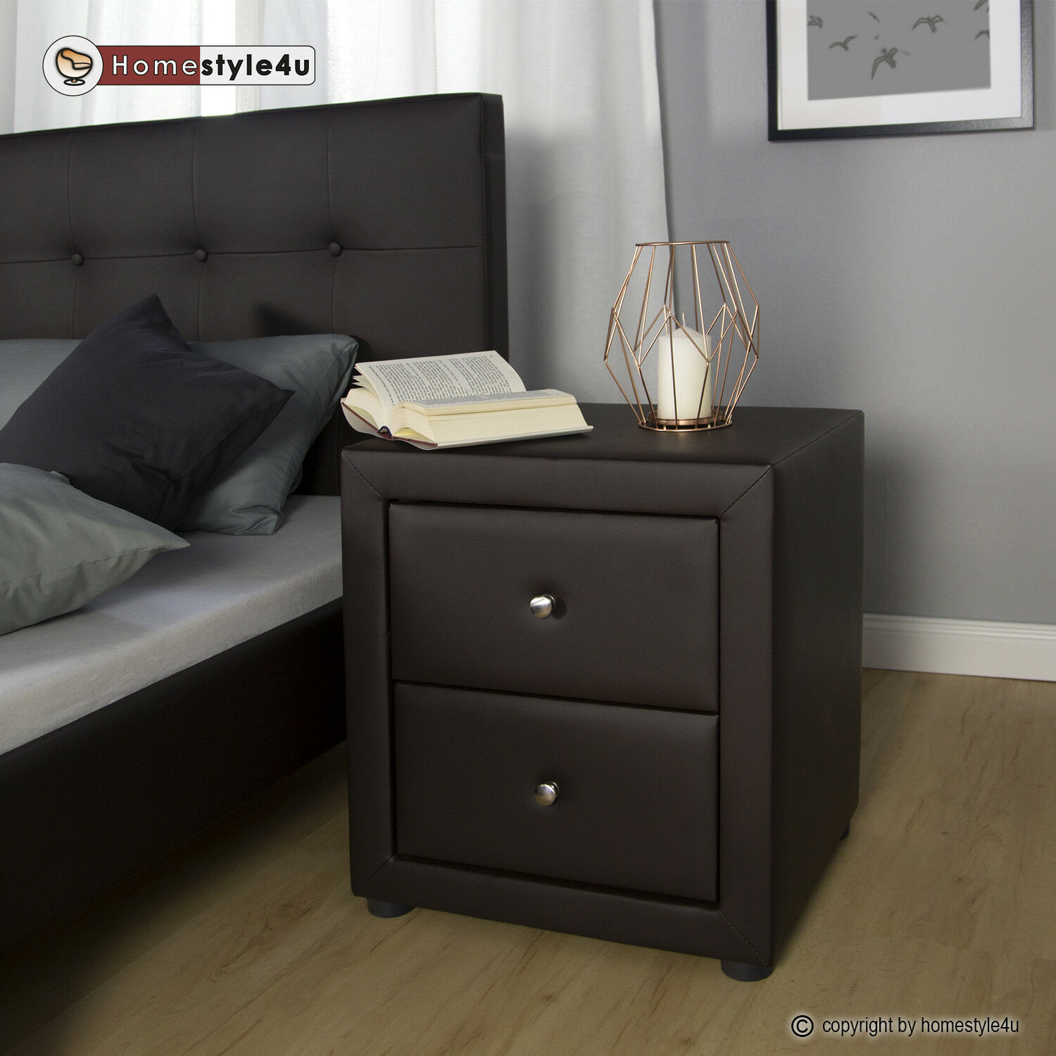 Bedside night table bedroom brown night dresser side table Bedside night table bedroom brown night dresser side table