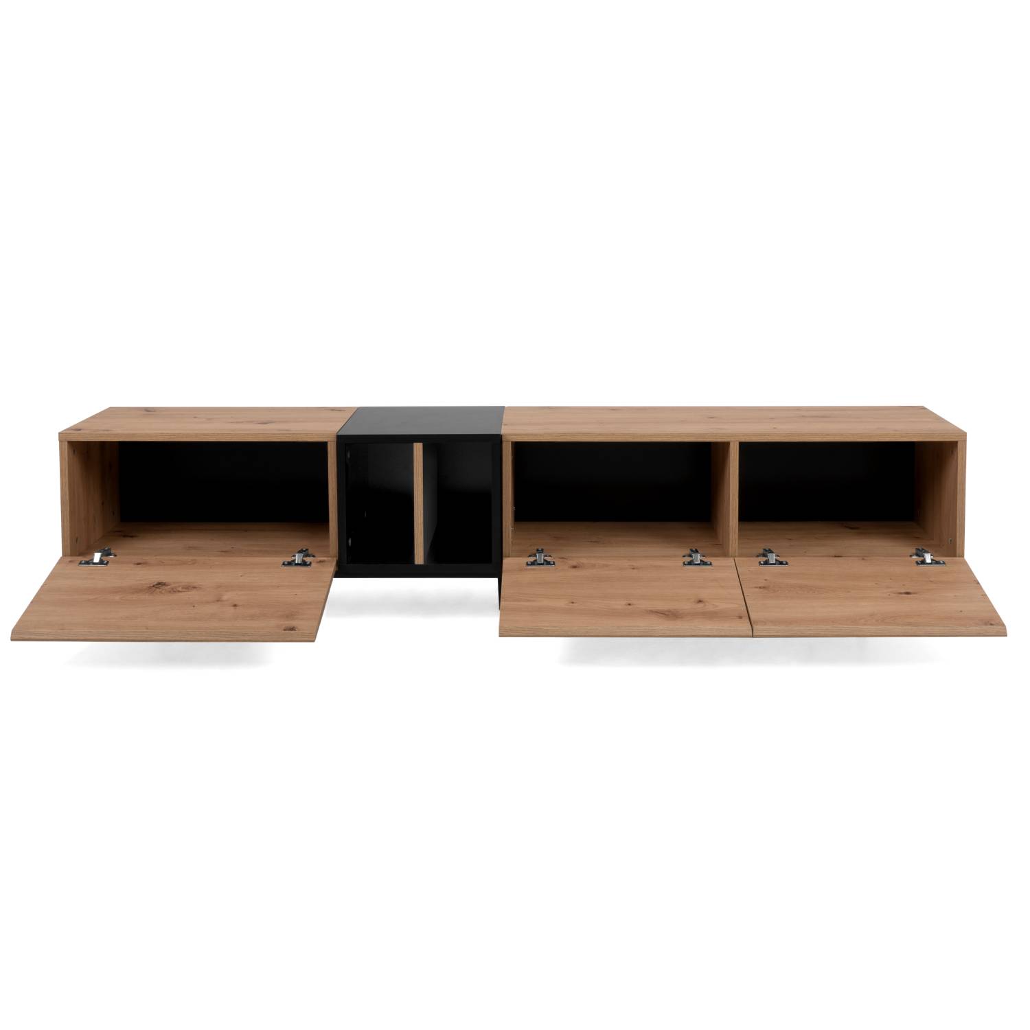 TV Board TV Cabinet TV Stand Sideboard Storage Wood Media Unit