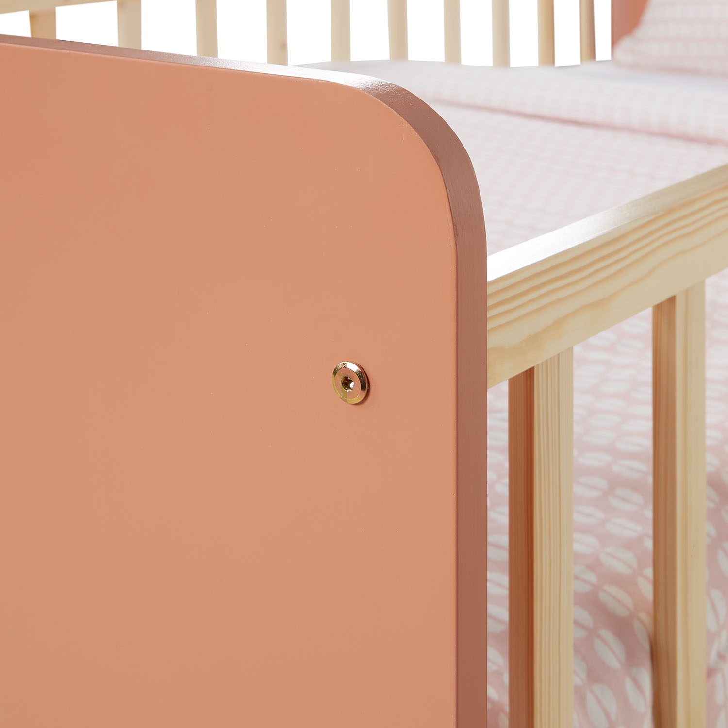 Single bed 90x200 cm Red with Mattress Wooden Bed frame Toddler bed with safety rail Kids bed Childrens bed Slatted frame