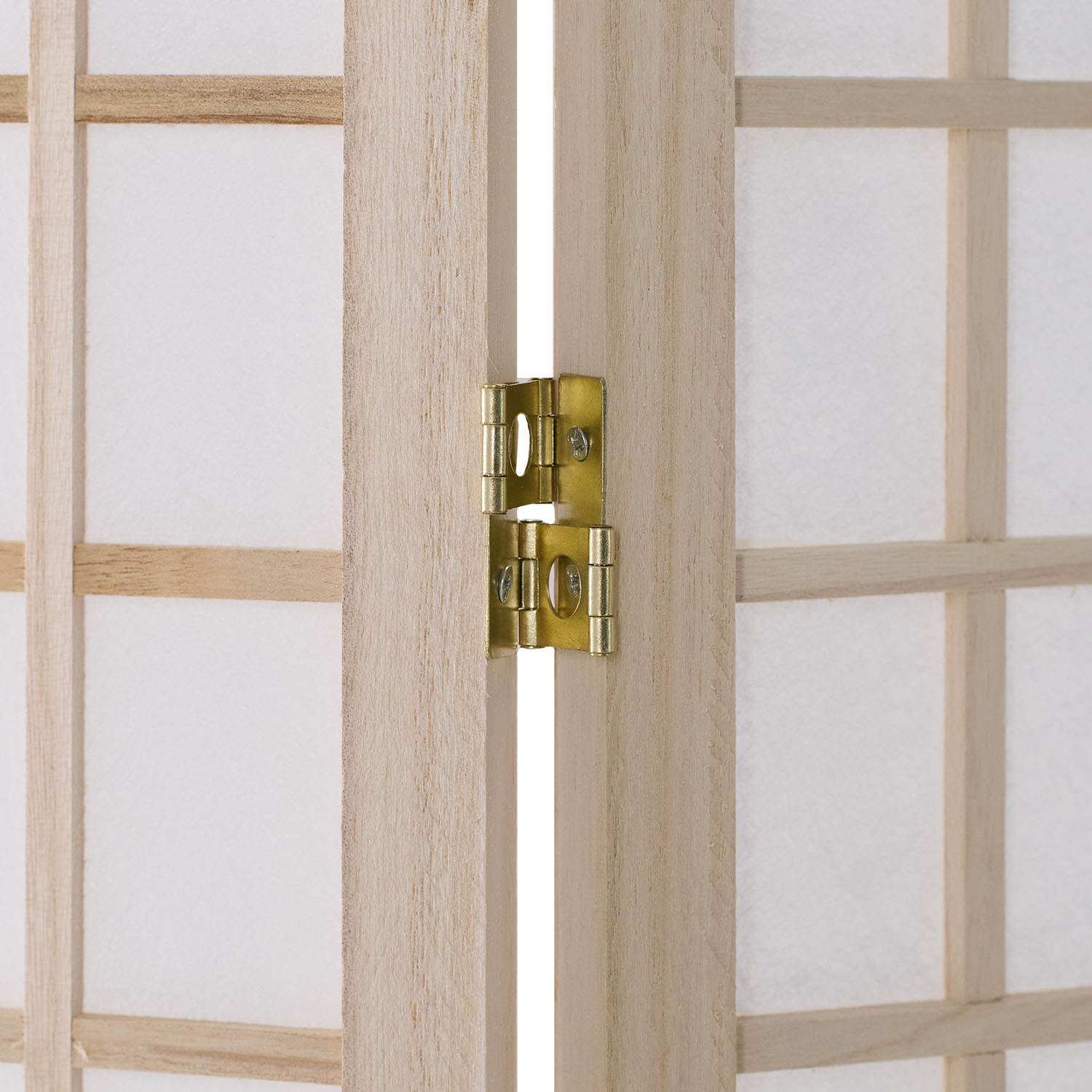 Paravent Natural Bamboo Slats | 3-panel | Wood | Shoji Room Divider | Partition Privacy Screen