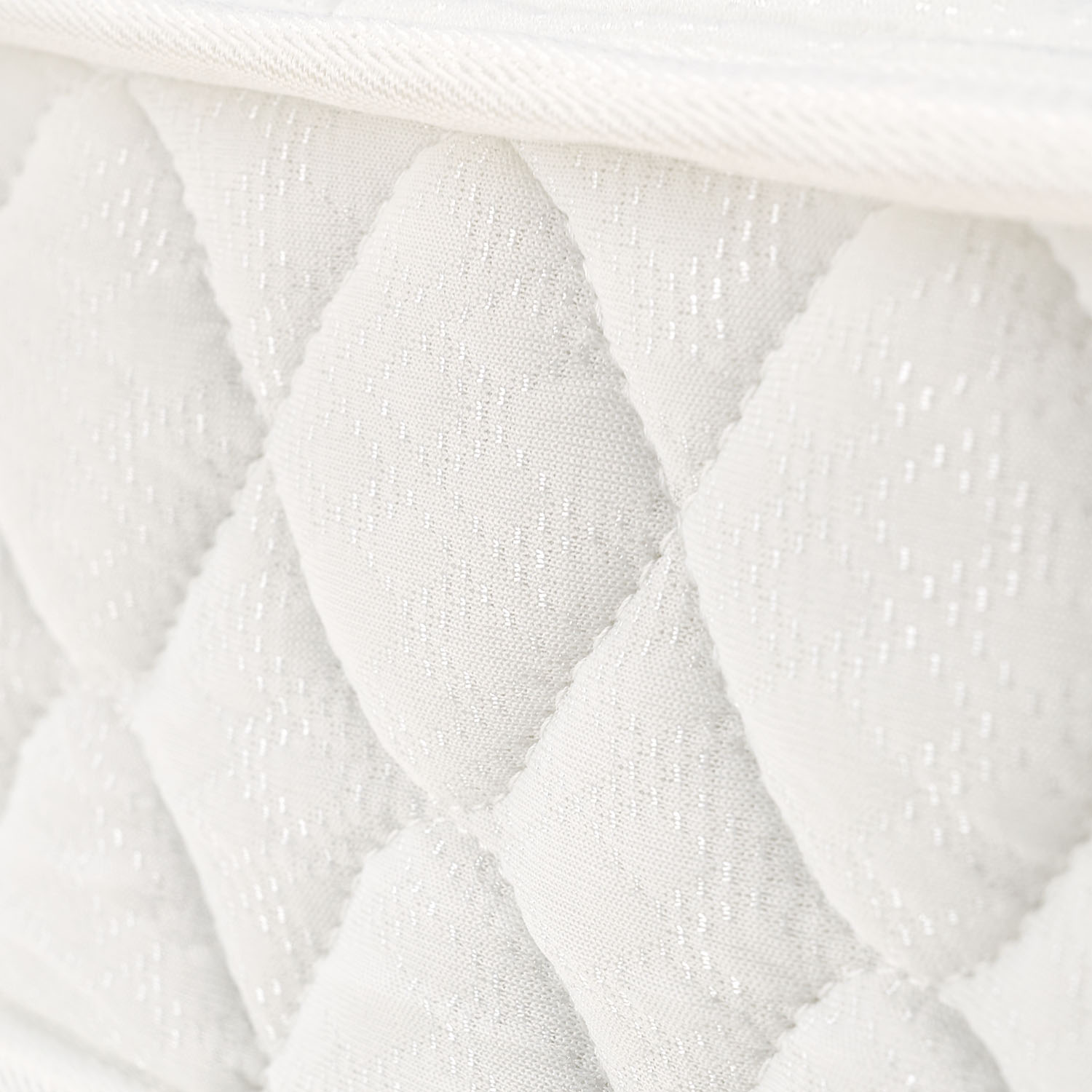 140x200 cm Spring Mattress Medium Firm (H3) – Bonnell Open Coil Double Mattress with White Fabric Cover