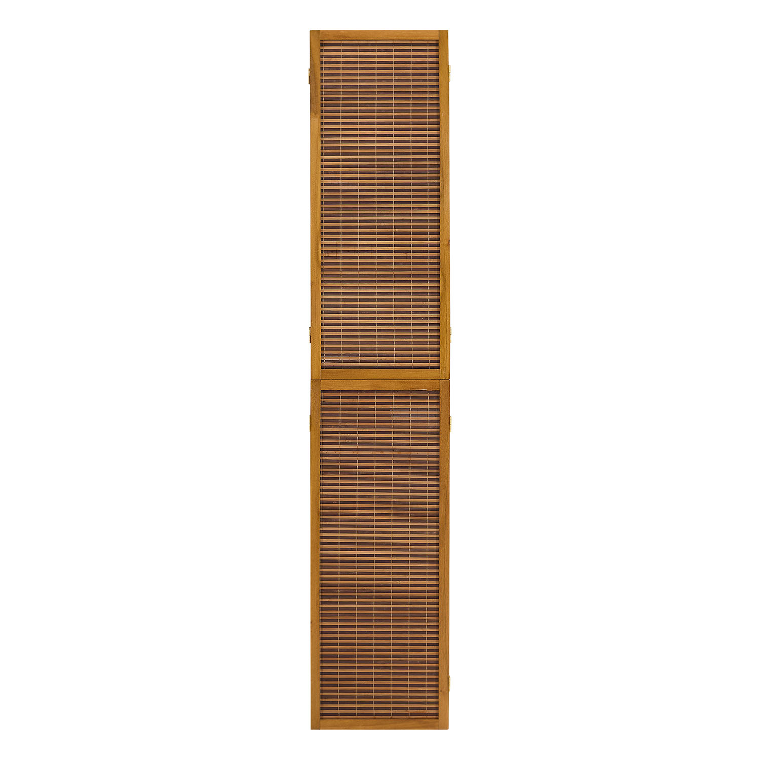 Brown Wooden Screen (3-panel) – Stylish Wooden Room Divider & Privacy Screen