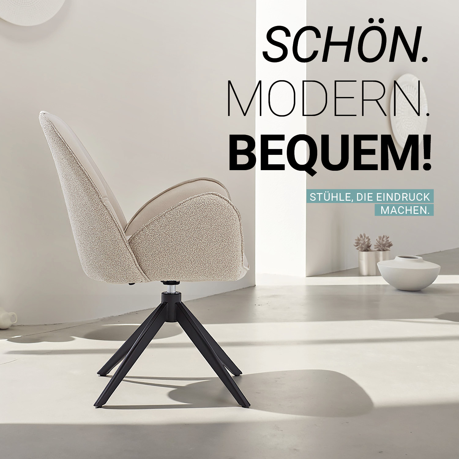 Dining Chair Set of 6 Modern Egg Chairs Bouclé Leather Beige Armchairs Dining Room Chairs Upholstered Chairs Eames Chairs