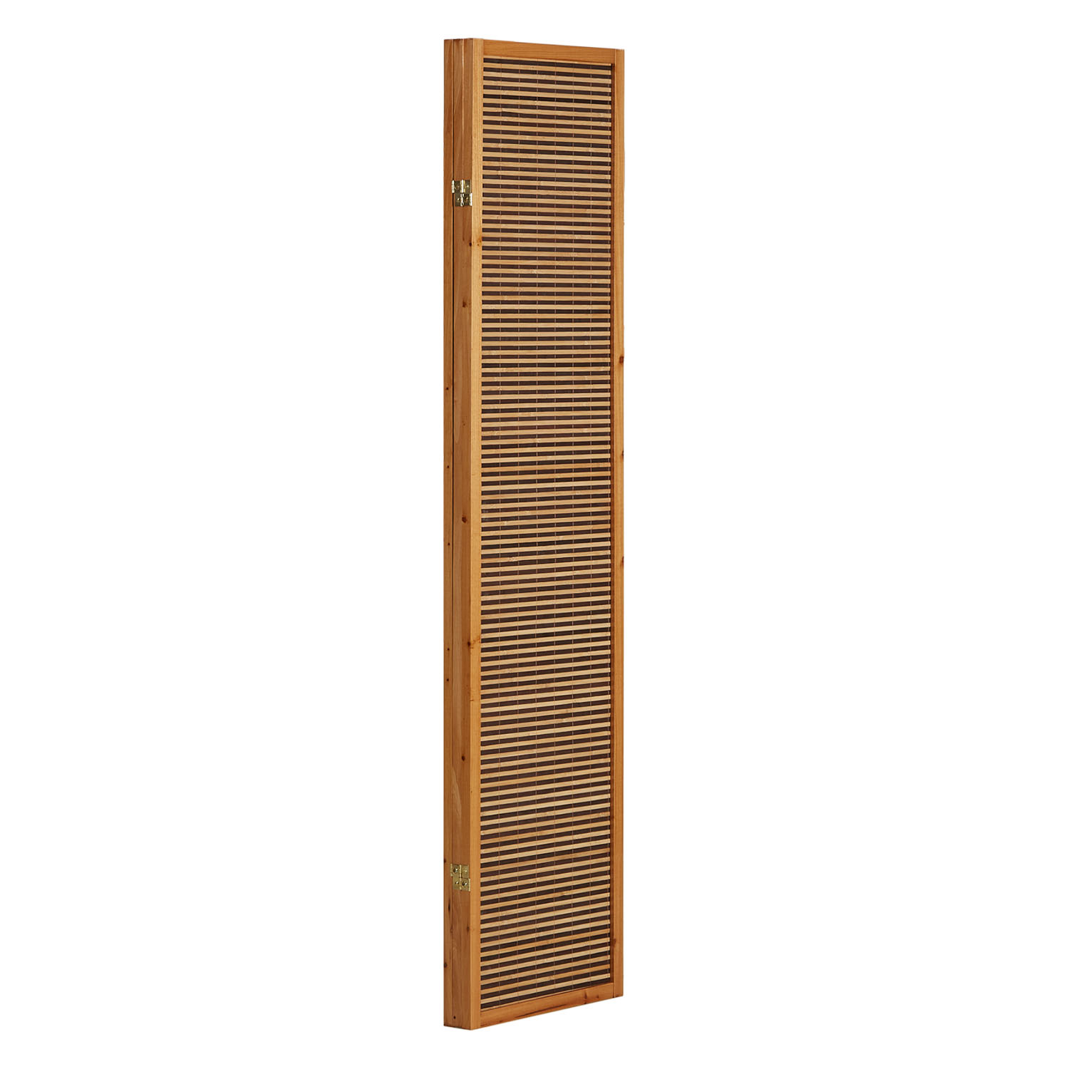 Paravent Room Divider 3 4 5 or 6 Parts Wood Bambou Privacy Screen Brown
