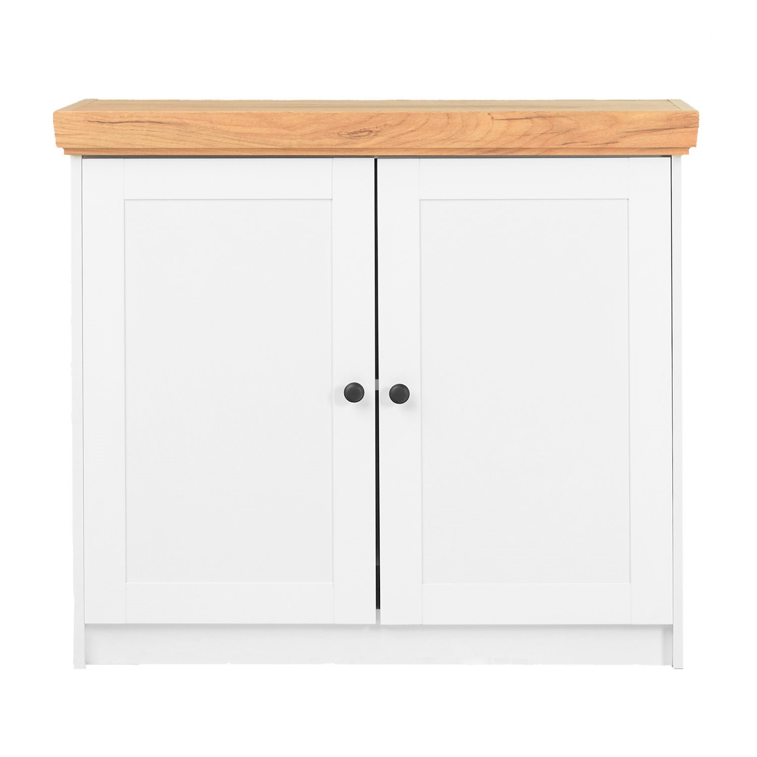 Chest of Drawers Sideboard Oak Matt White Wood Solid Cupboard Highboard