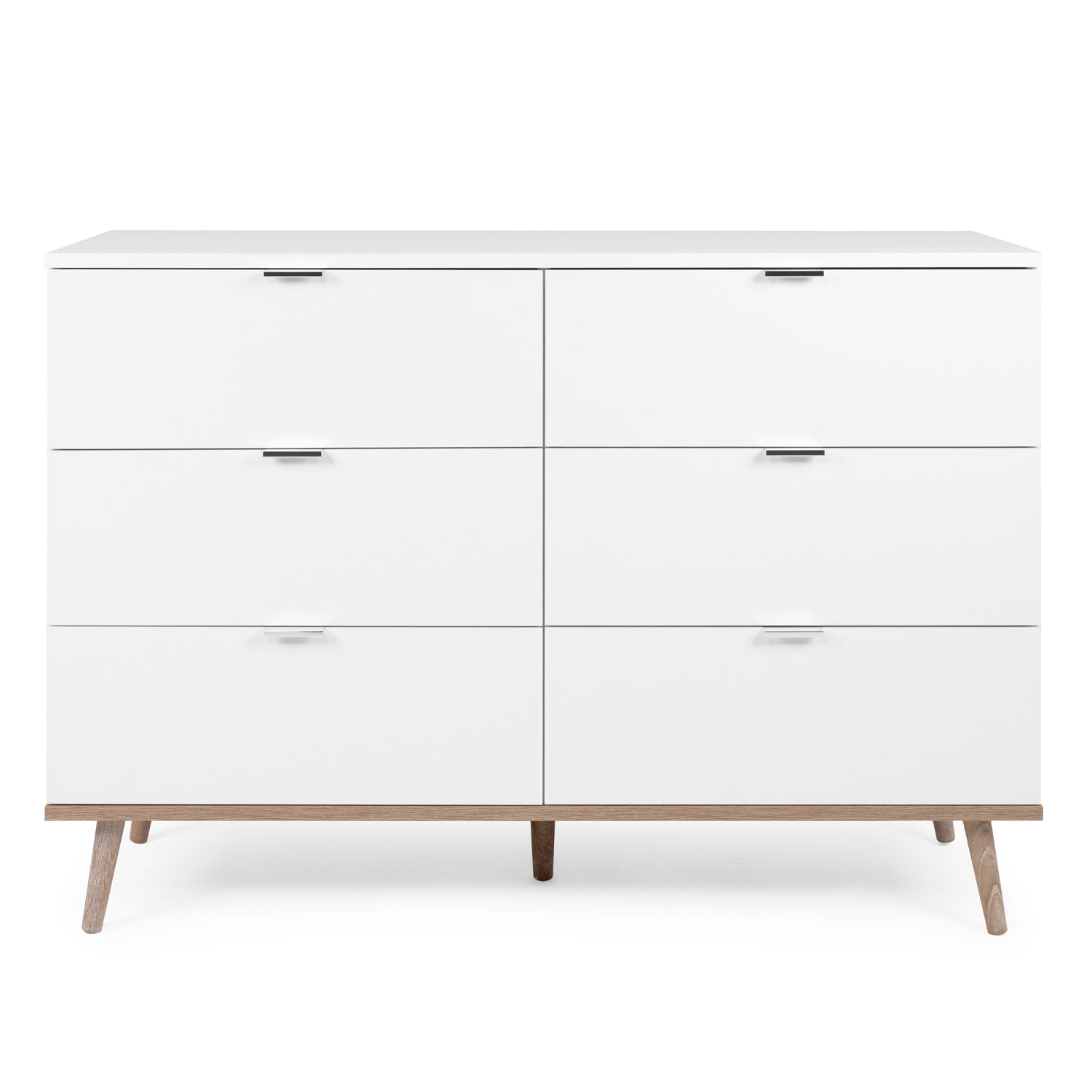 Chest of Drawers Sideboard White Wood Bedroom Wardrobe