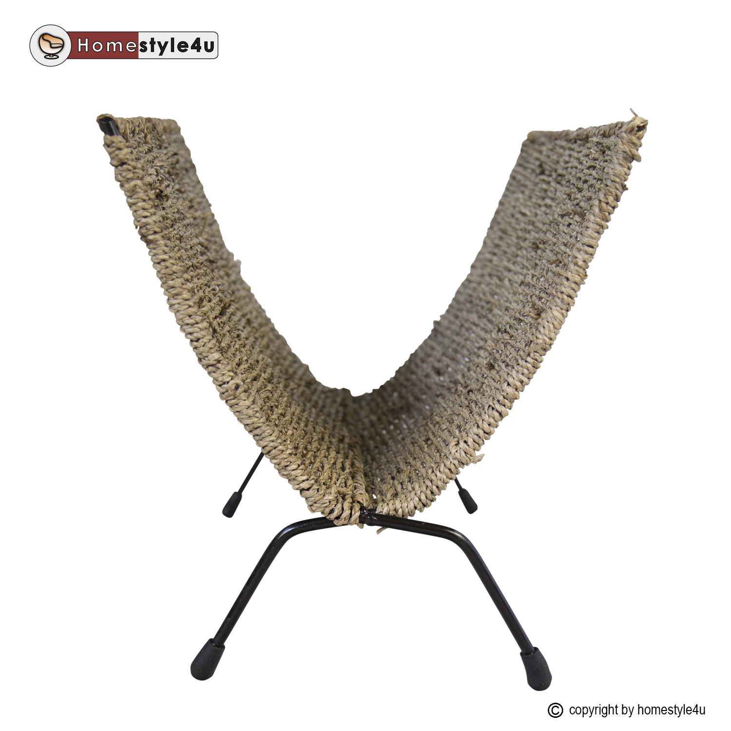 Newspaper stand magazine Holder Sea Grass