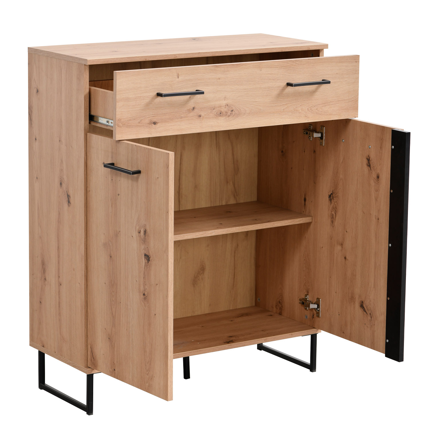 Wardrobe Hallway Furniture Set Hall Unit Hallway Wardrobe Oak Wood 5 Piece Hallway Set Industrial Style