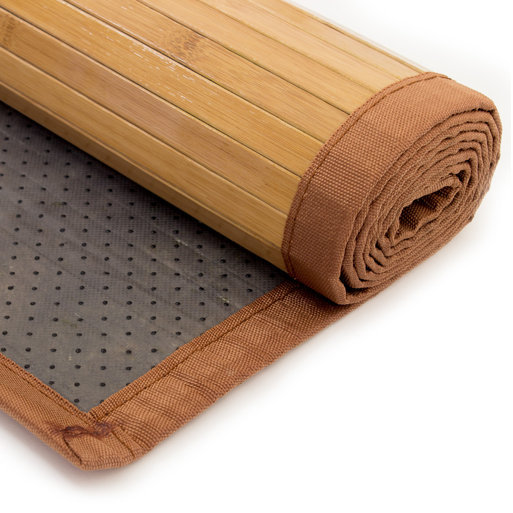 Bamboo carpet Rug 60 x 240 in brown