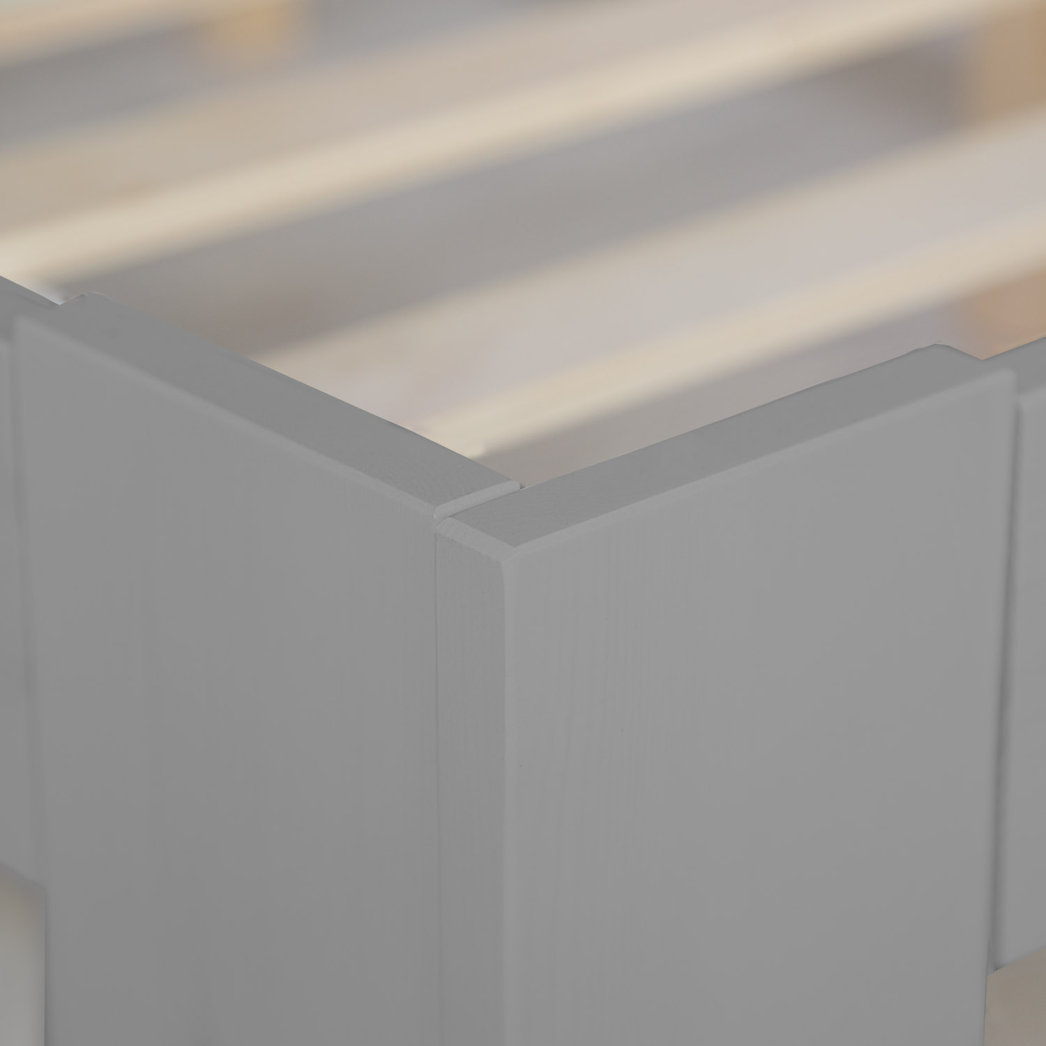 Solid Pine Wood Bed, 120x200 cm – Futon Bed with Mattress & Slatted Base