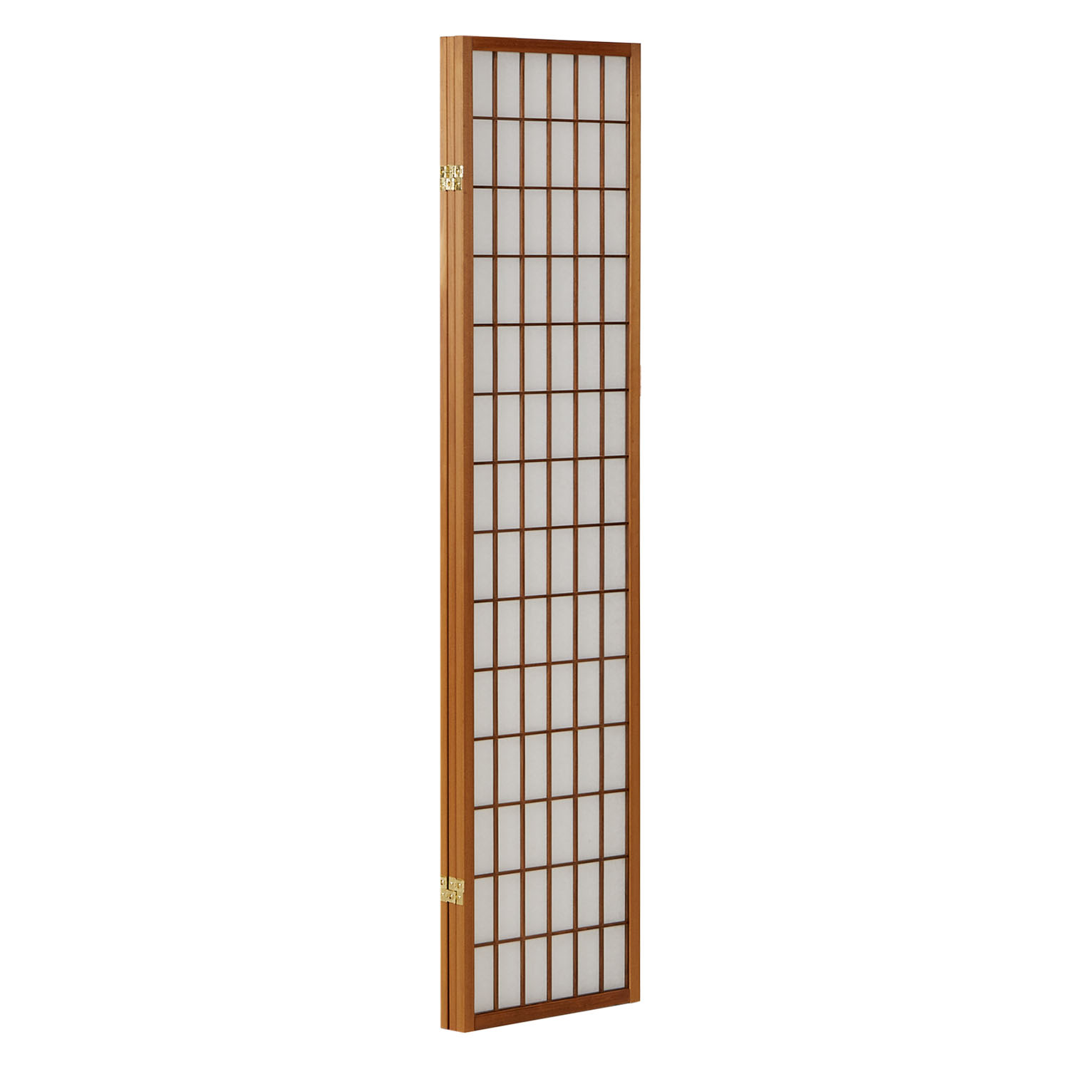 Paravent Light Brown Shoji Rice Paper White | 3-panel | Wood | Room Divider Partition Privacy Screen