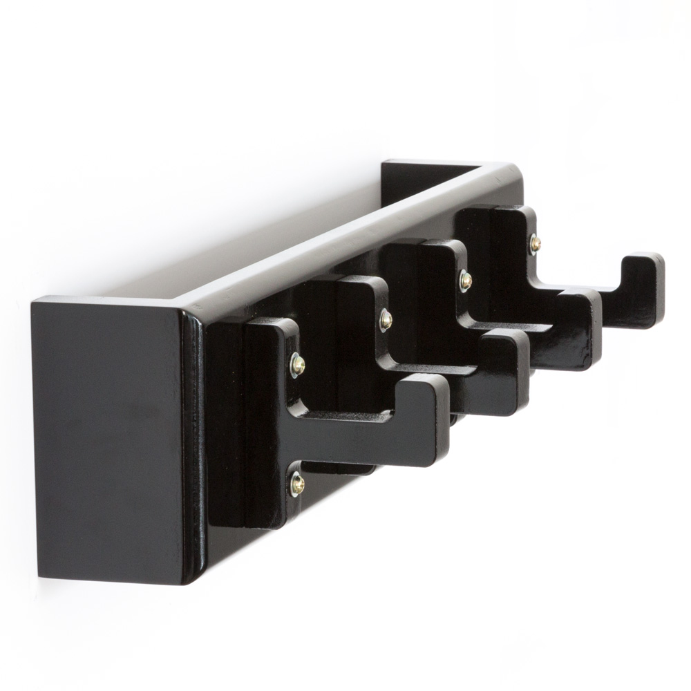 Key board, key box, wall hooks, coat hooks, wardrobe black
