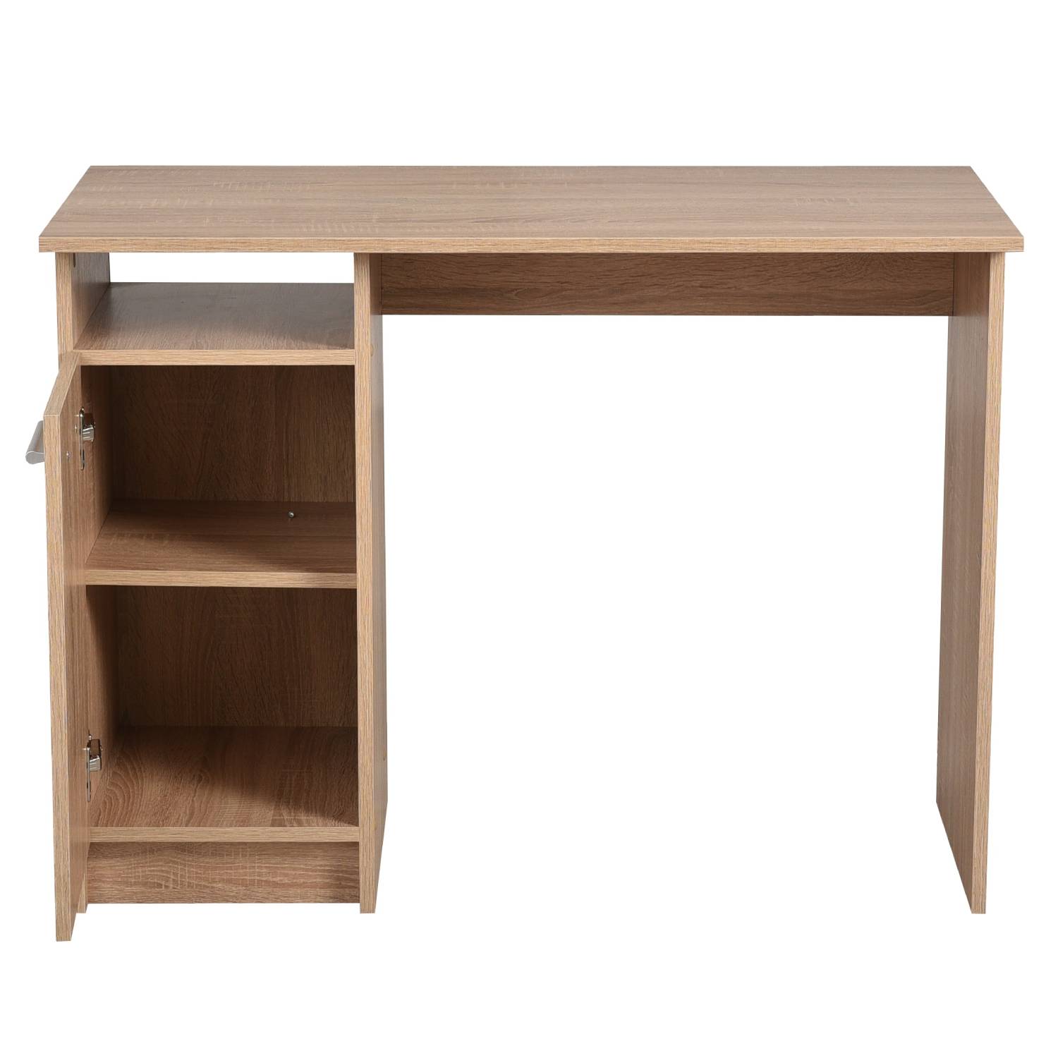 Computer Desk PC Table Home Office Desk Small Gaming Desk Shelves Workstation