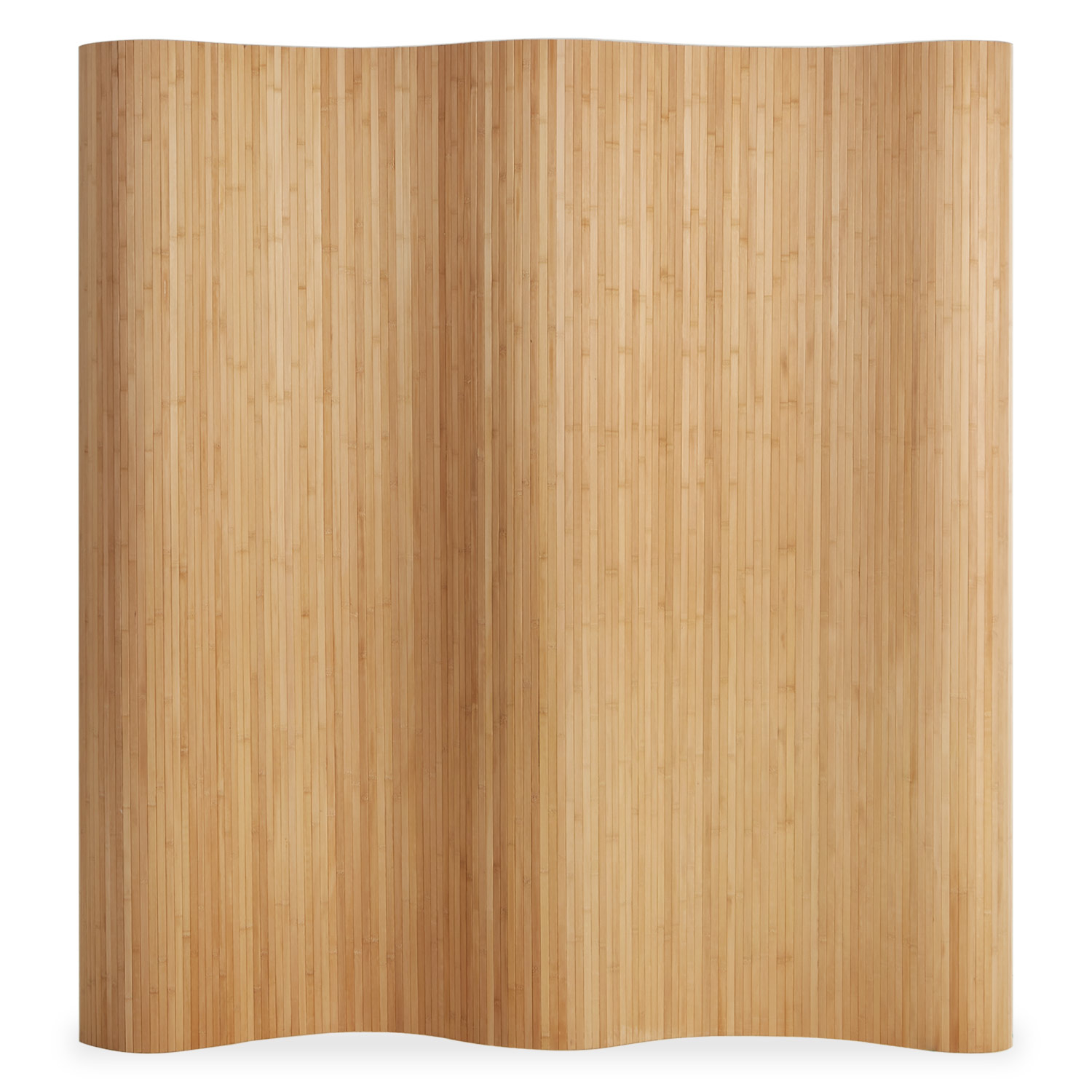 Bamboo Screen, 195 cm High, Brown | Room Divider, Partition, Privacy Screen