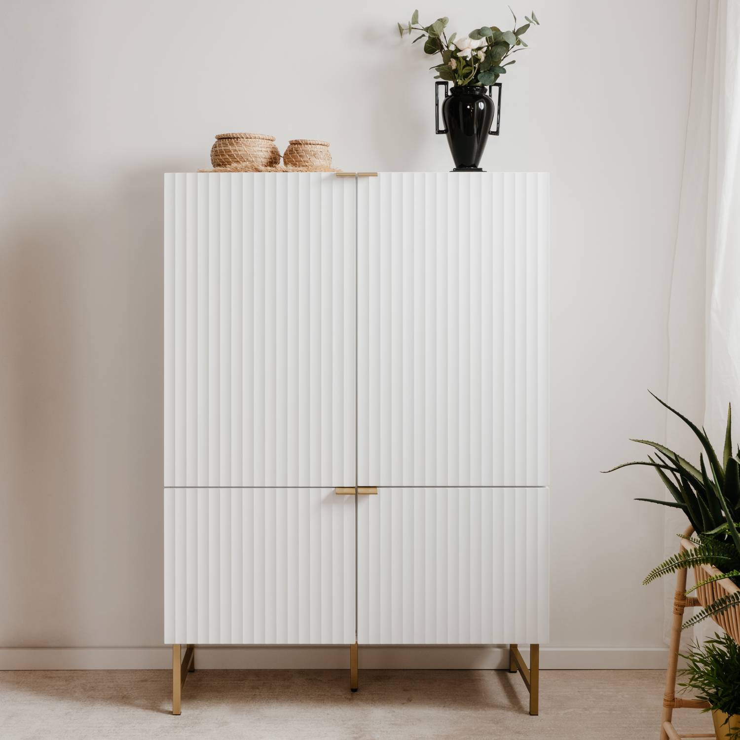 White storage sideboard hotsell