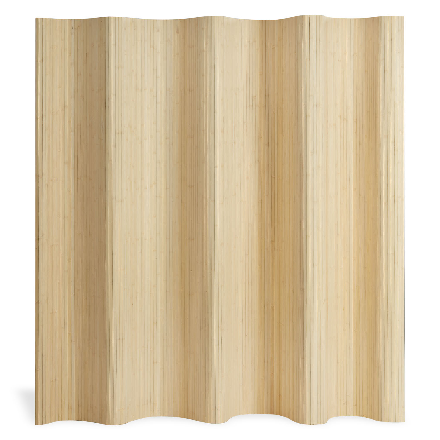 Paravent Raumteiler Trennwand Bambus  200 x 250 cm Sichtschutz Spanische Wand Natur