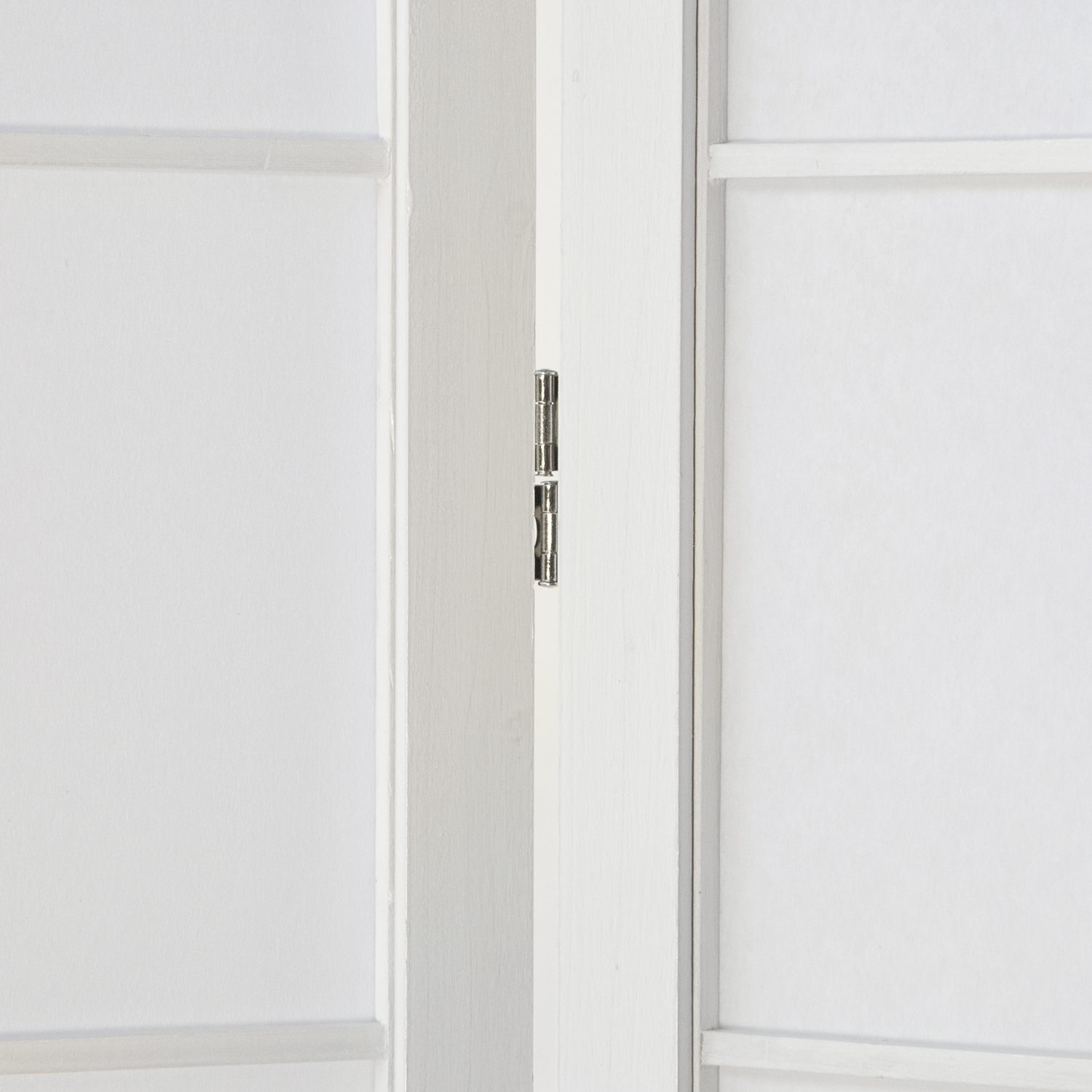 Paravent White Shoji Rice Paper White | 5-panel | Wood | Room Divider Partition Privacy Screen