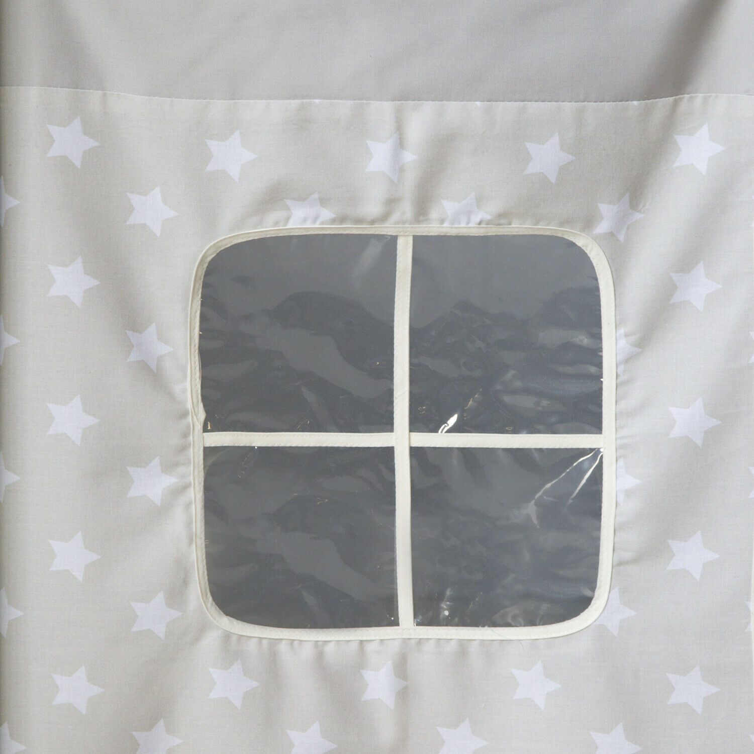 Childrens Bed Curtain Bunk Bed Cabin Bed Accessories Grey Stars
