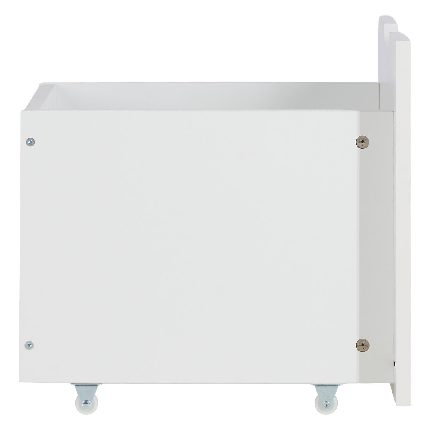 Under Bed Storage for Cabin Bed Wooden Bed Drawer White Below Bed Storage Unit Organizer Pull-out Bed Box