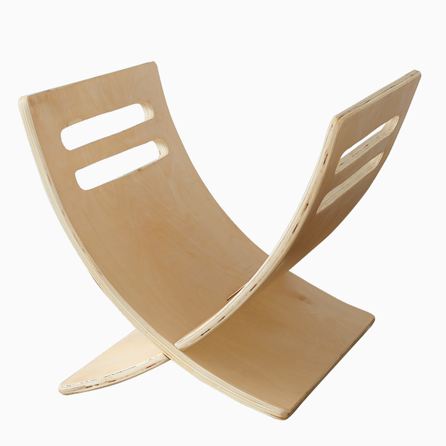 Newspaper Rack Natural Magazine Holder 