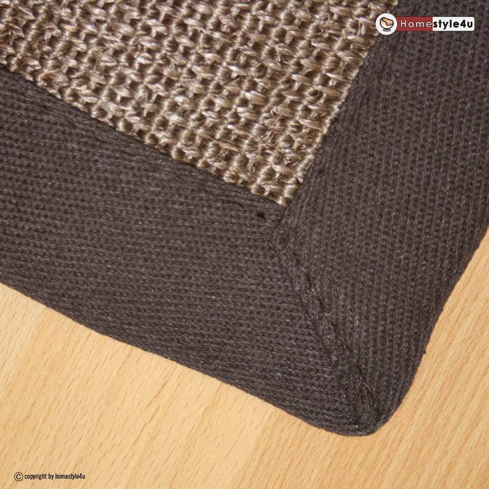 Sisal Rug Brown Carpet 245  x 345 cm