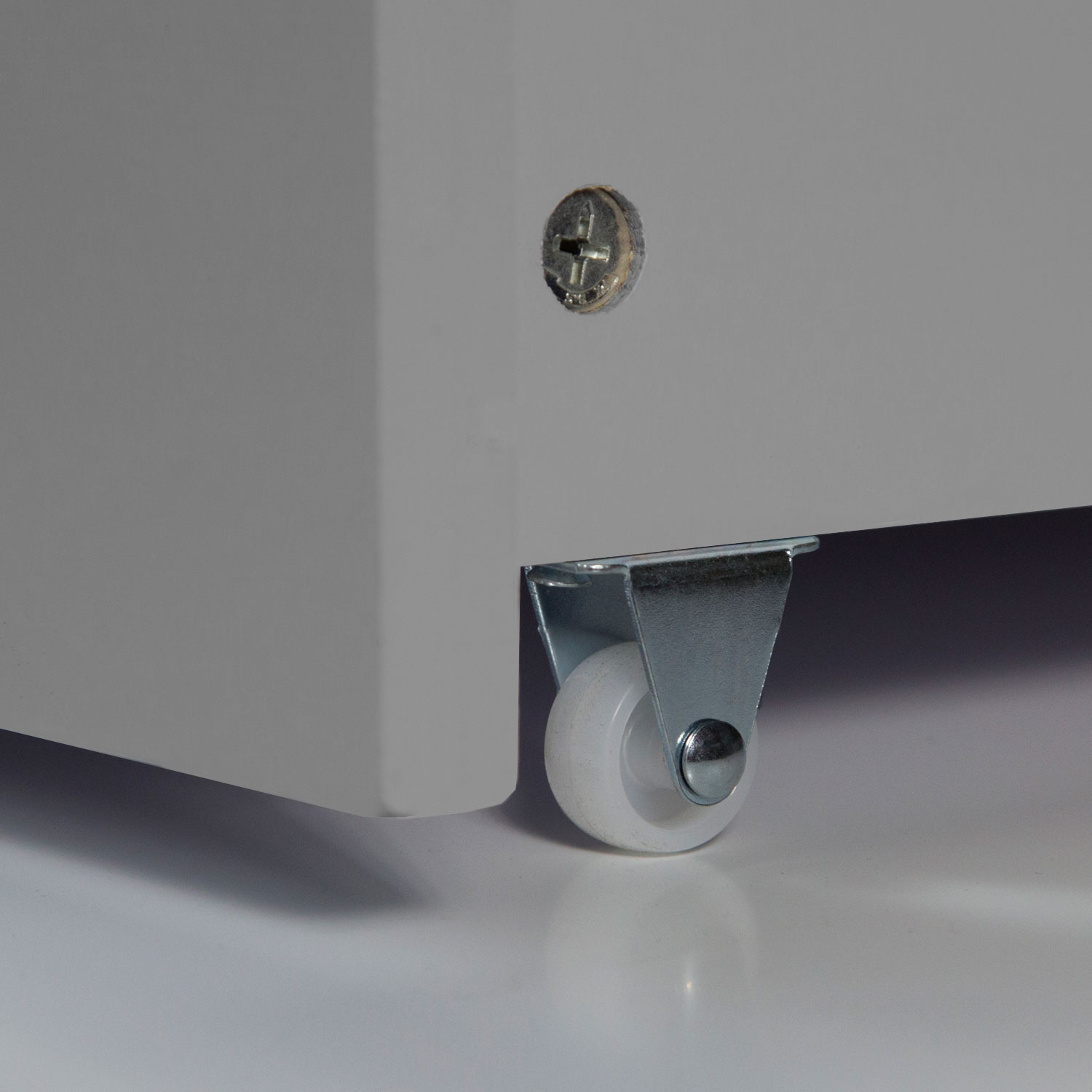 Wooden Bed 90x200 cm Gray | Single Bed with Storage | With Slatted Base | Solid Wood | Children's, Teen, or Guest Bedroom