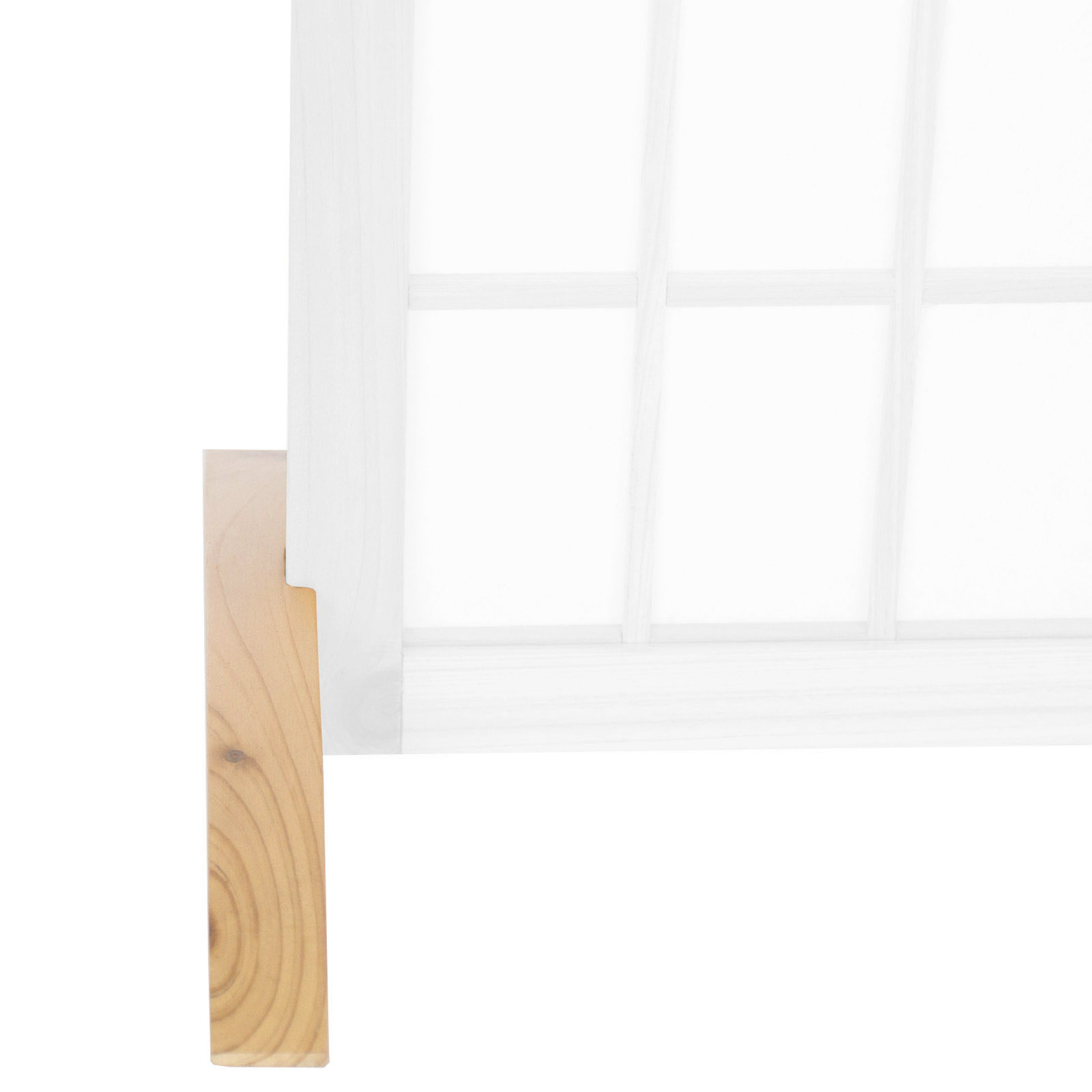 Raumteiler Standfuß 4 Farben Fuß für Paravent Trennwand spanische Wand Sichtschutz
