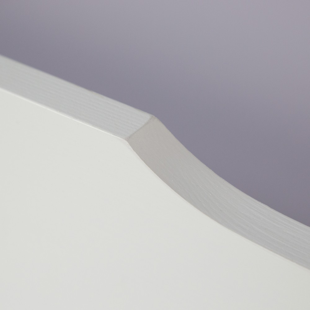 Wooden Bed Drawer Pull-Out Bed Box Storage with Castors White