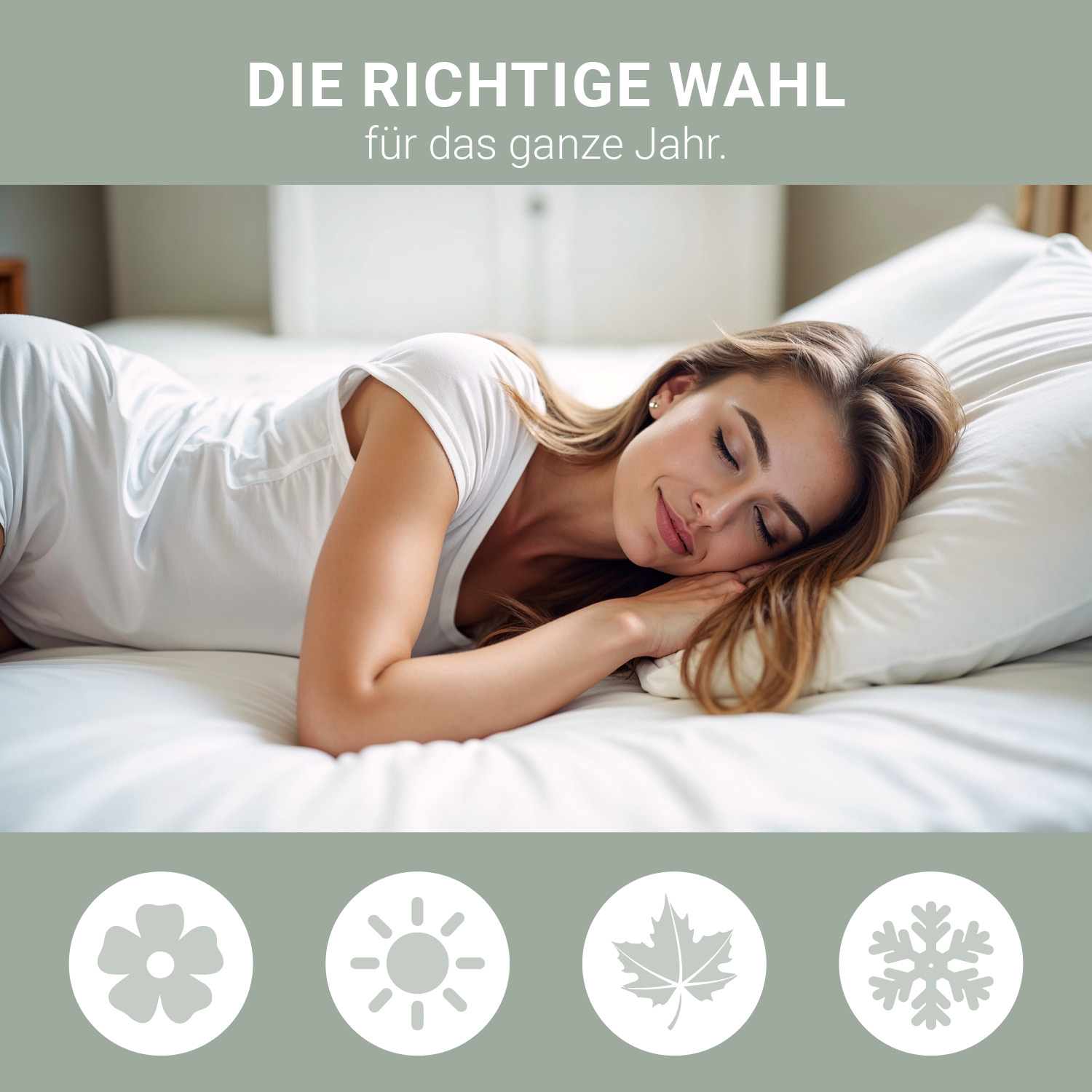 Mattress 90x190 cm White | H2 | Washable Cover | Antiallergenic | Children's Mattress Roll-Up Foam Mattress