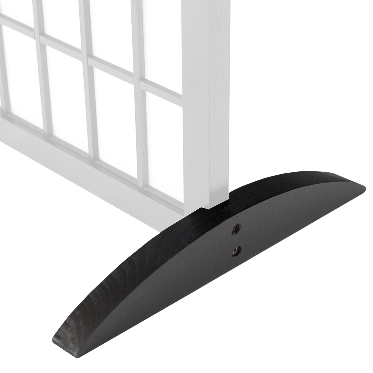 Room Divider Stand black Foot for Screen Partition Spanish Wall Privacy Screen