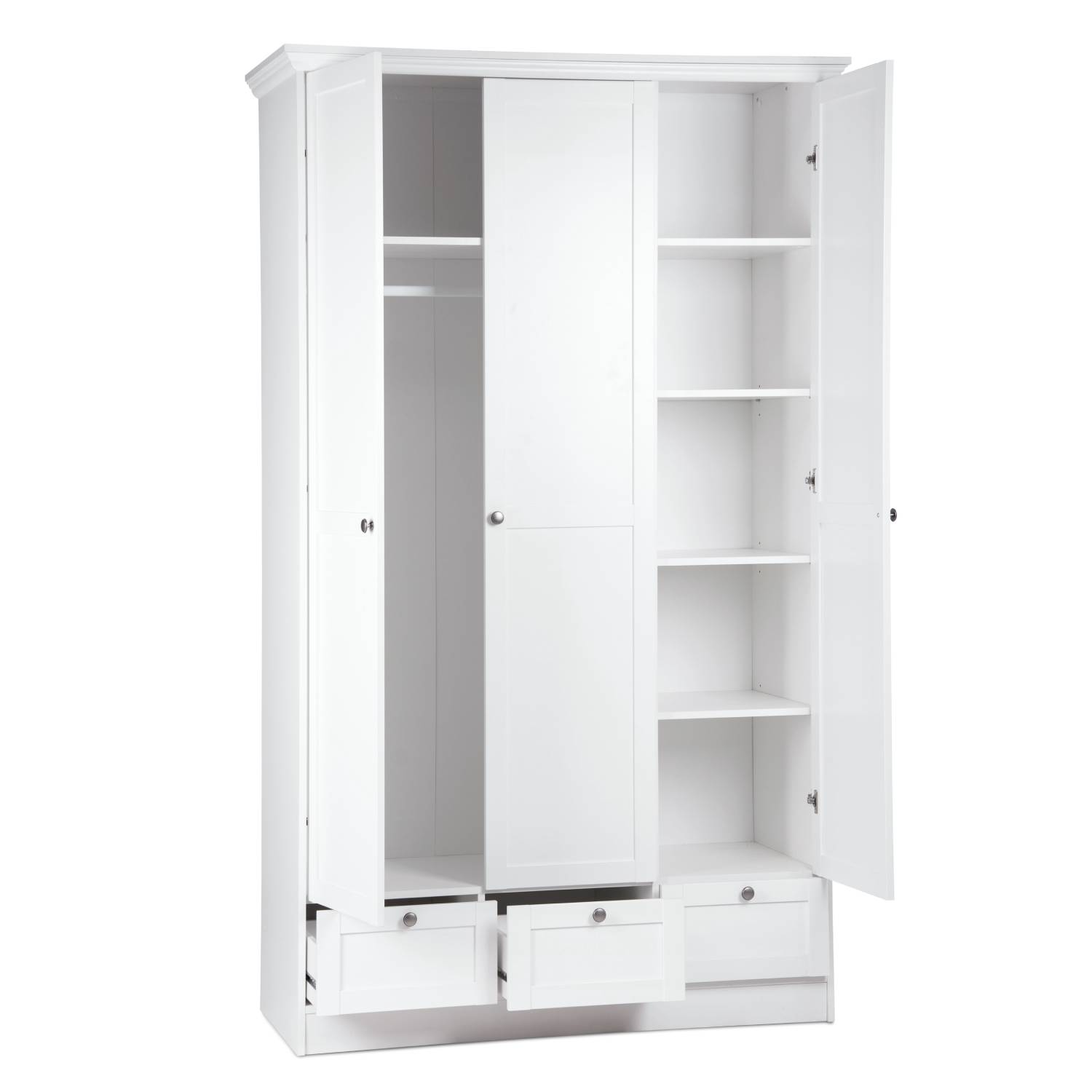 Wardrobe White Wardrobe Wardrobe Bedroom Wardrobe Hinged Door Wardrobe