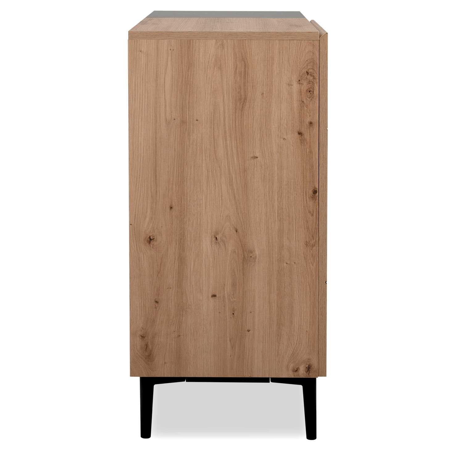 Sideboard Chest White Wood with Drawers Living Room Cabinet